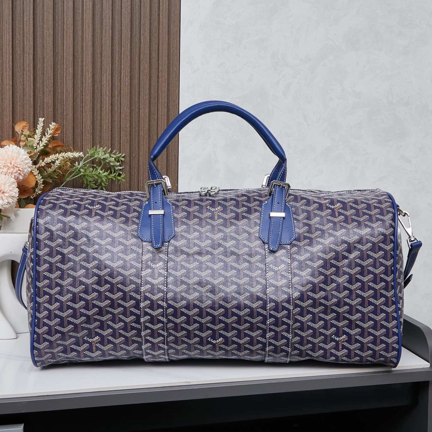 Goyard Grey Medium Crossbody Bag