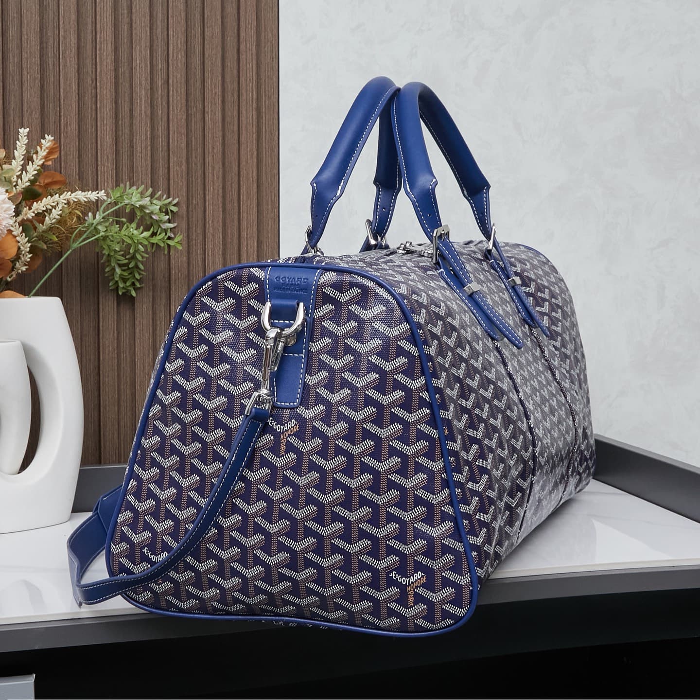 Goyard Grey Medium Crossbody Bag