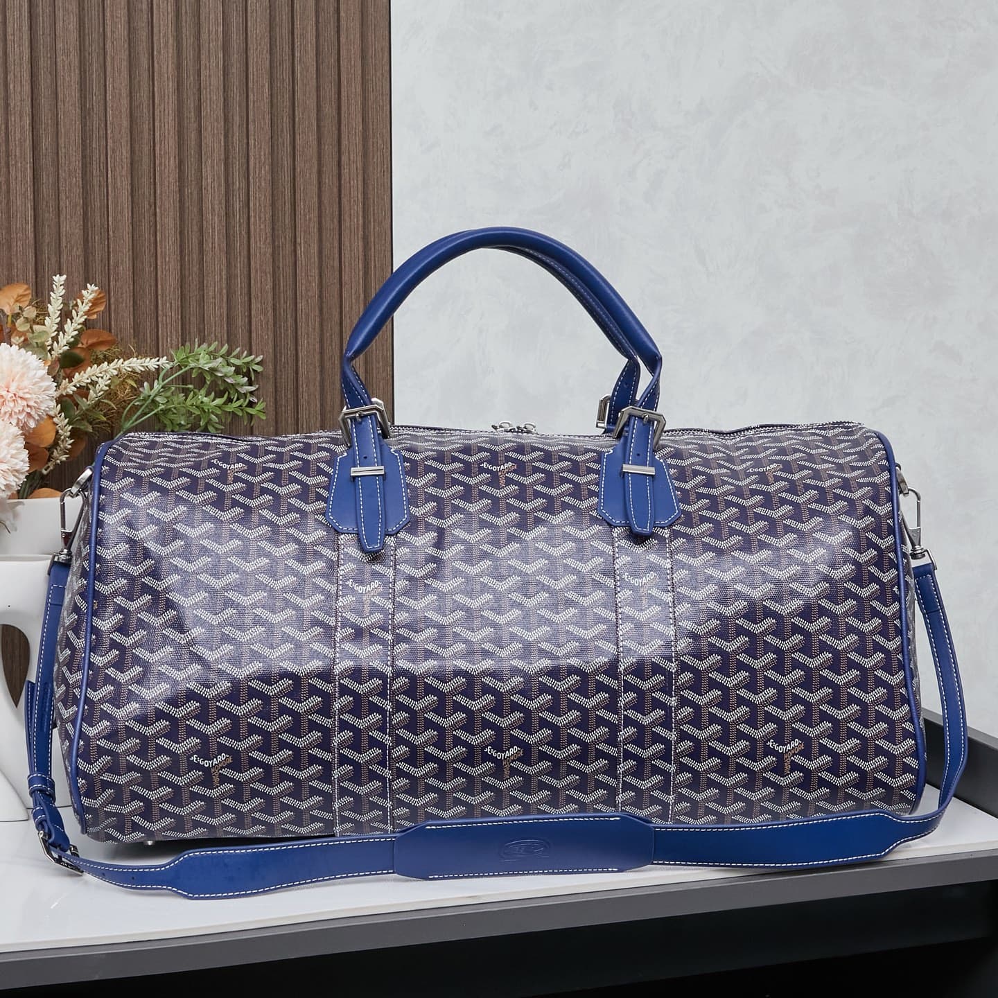 Goyard Grey Medium Crossbody Bag