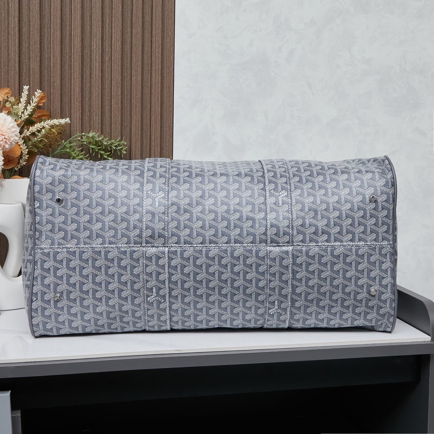 Goyard Grey Medium Crossbody Bag