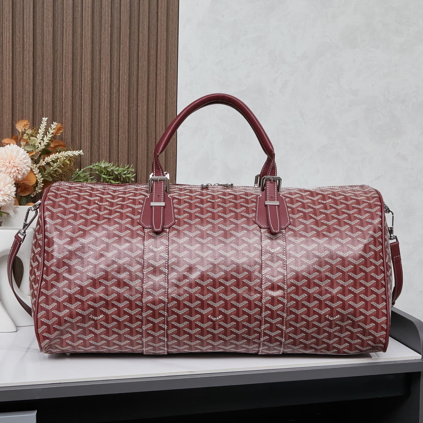 Goyard Grey Medium Crossbody Bag