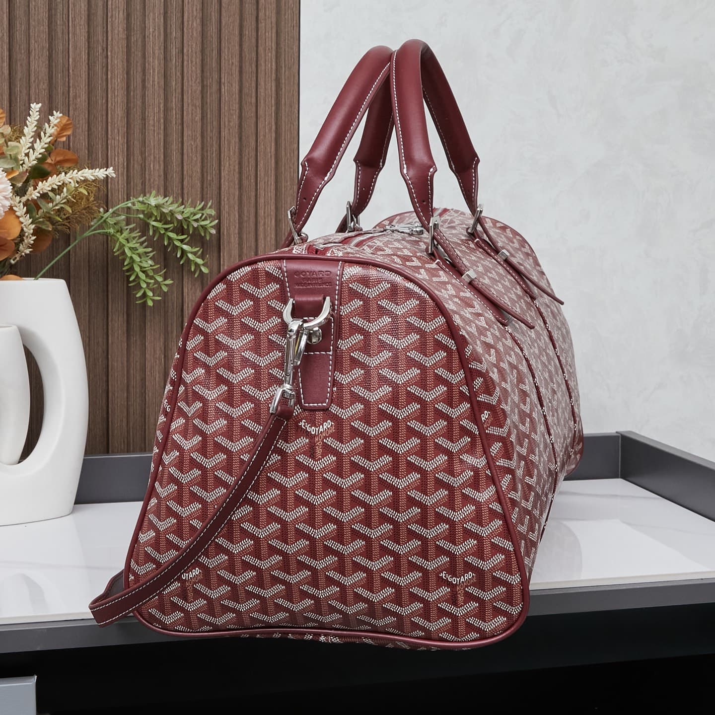 Goyard Grey Medium Crossbody Bag
