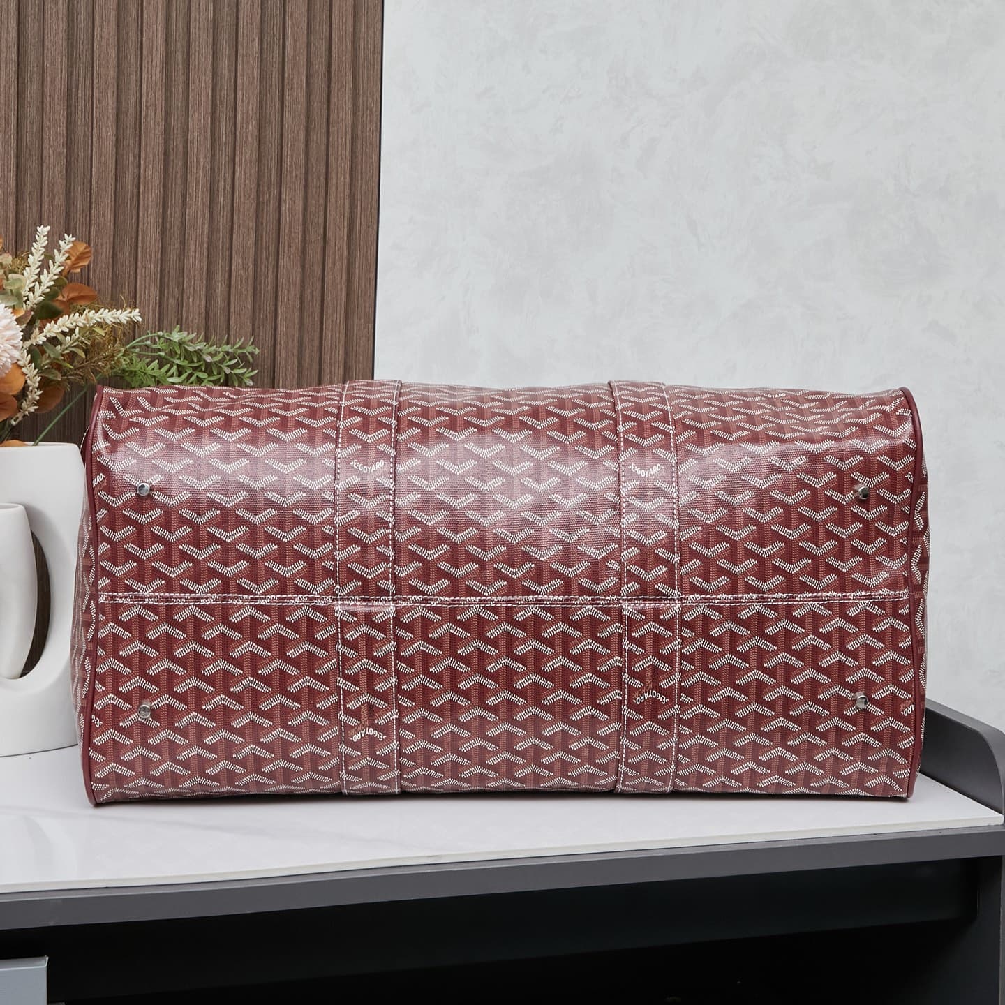 Goyard Grey Medium Crossbody Bag