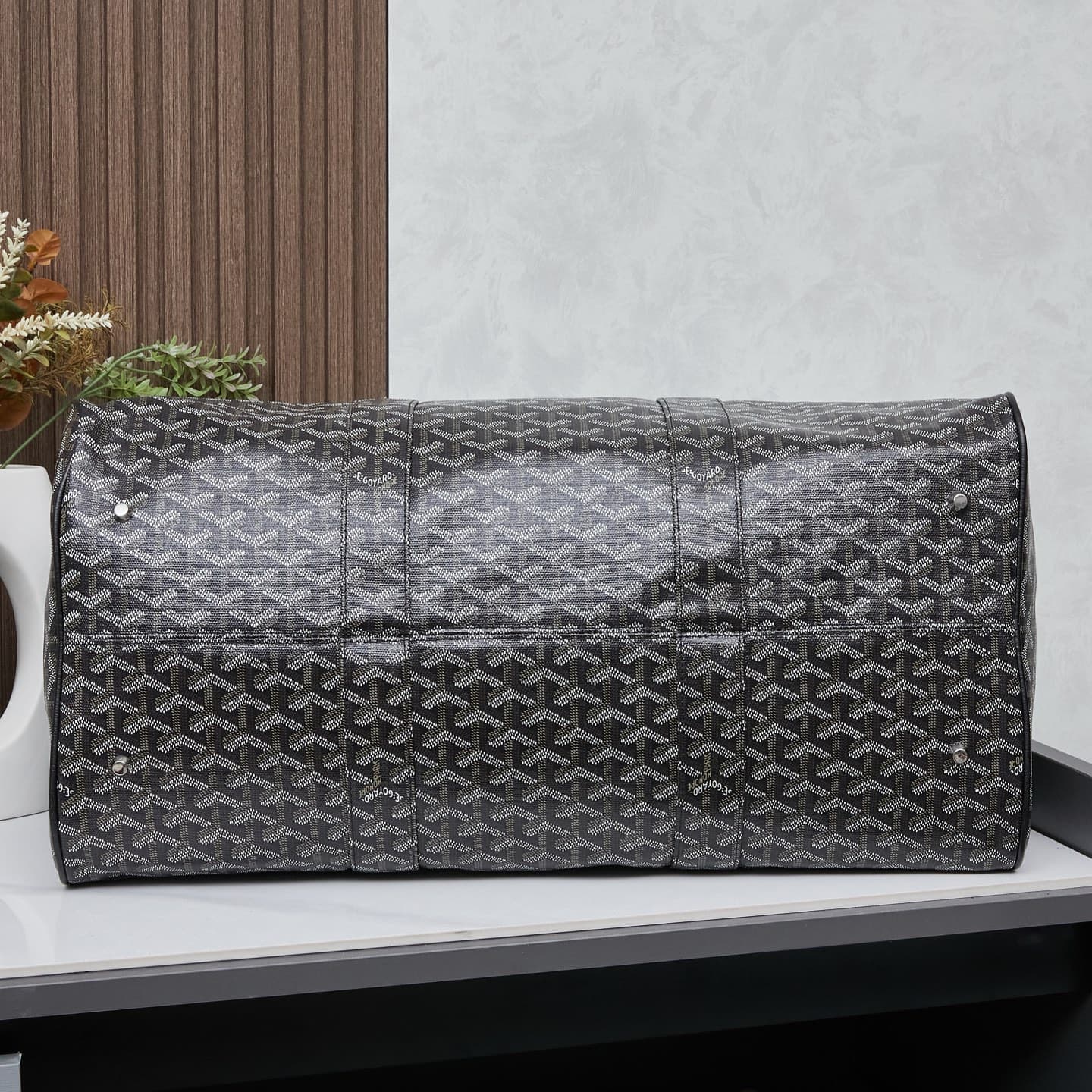 Goyard Grey Medium Crossbody Bag