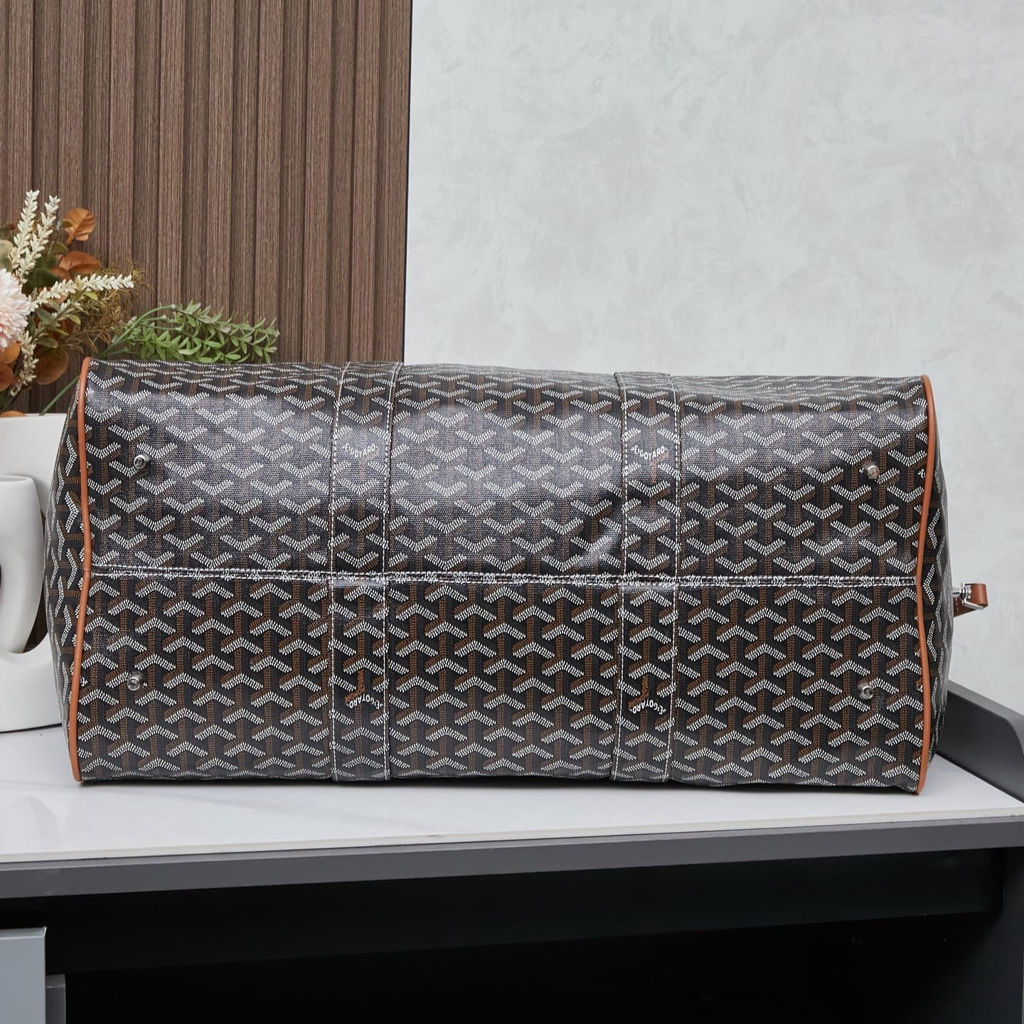 Goyard Grey Medium Crossbody Bag