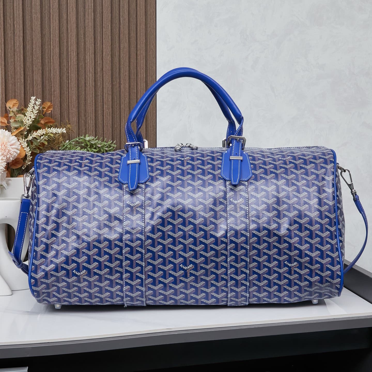 Goyard Grey Medium Crossbody Bag