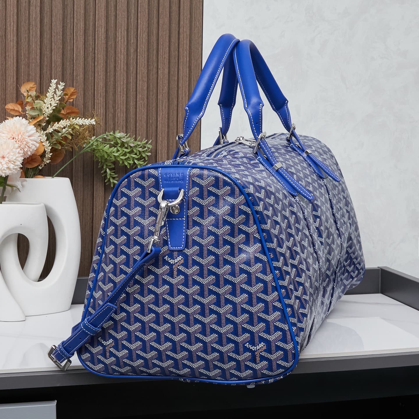 Goyard Grey Medium Crossbody Bag