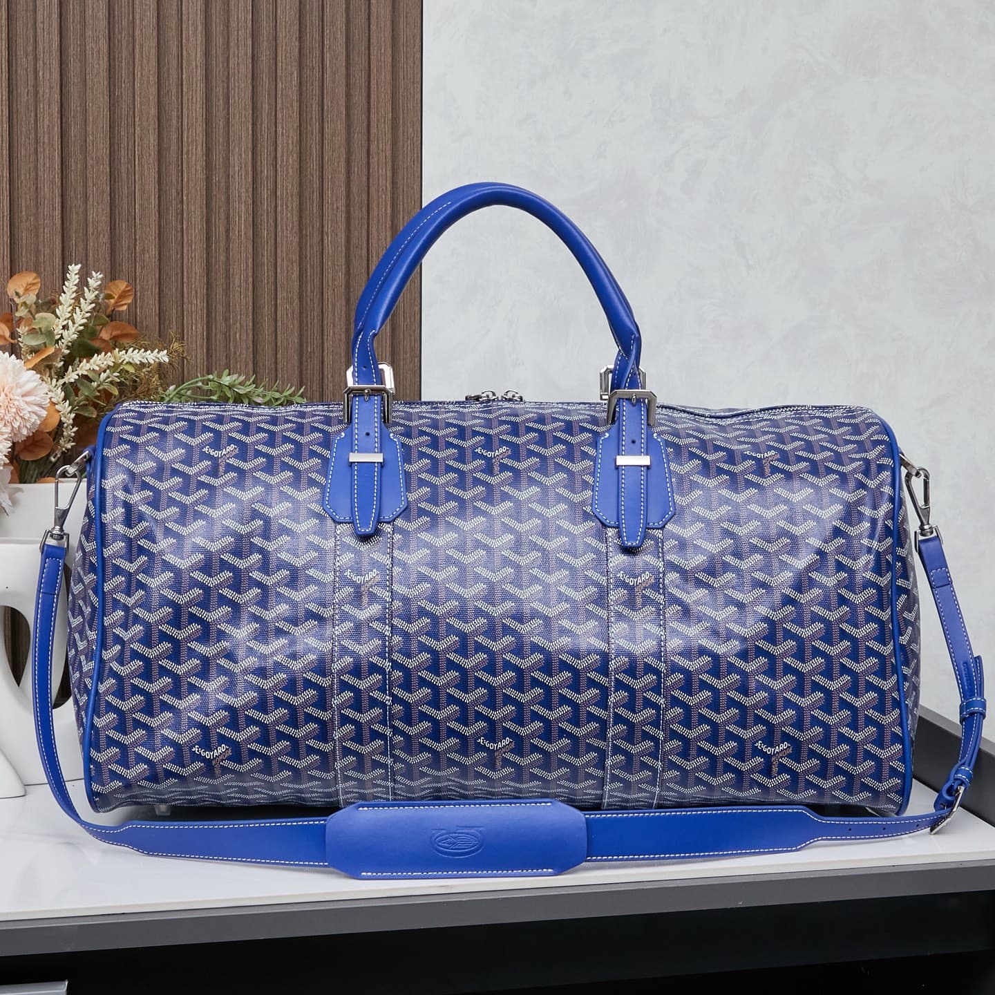 Goyard Grey Medium Crossbody Bag