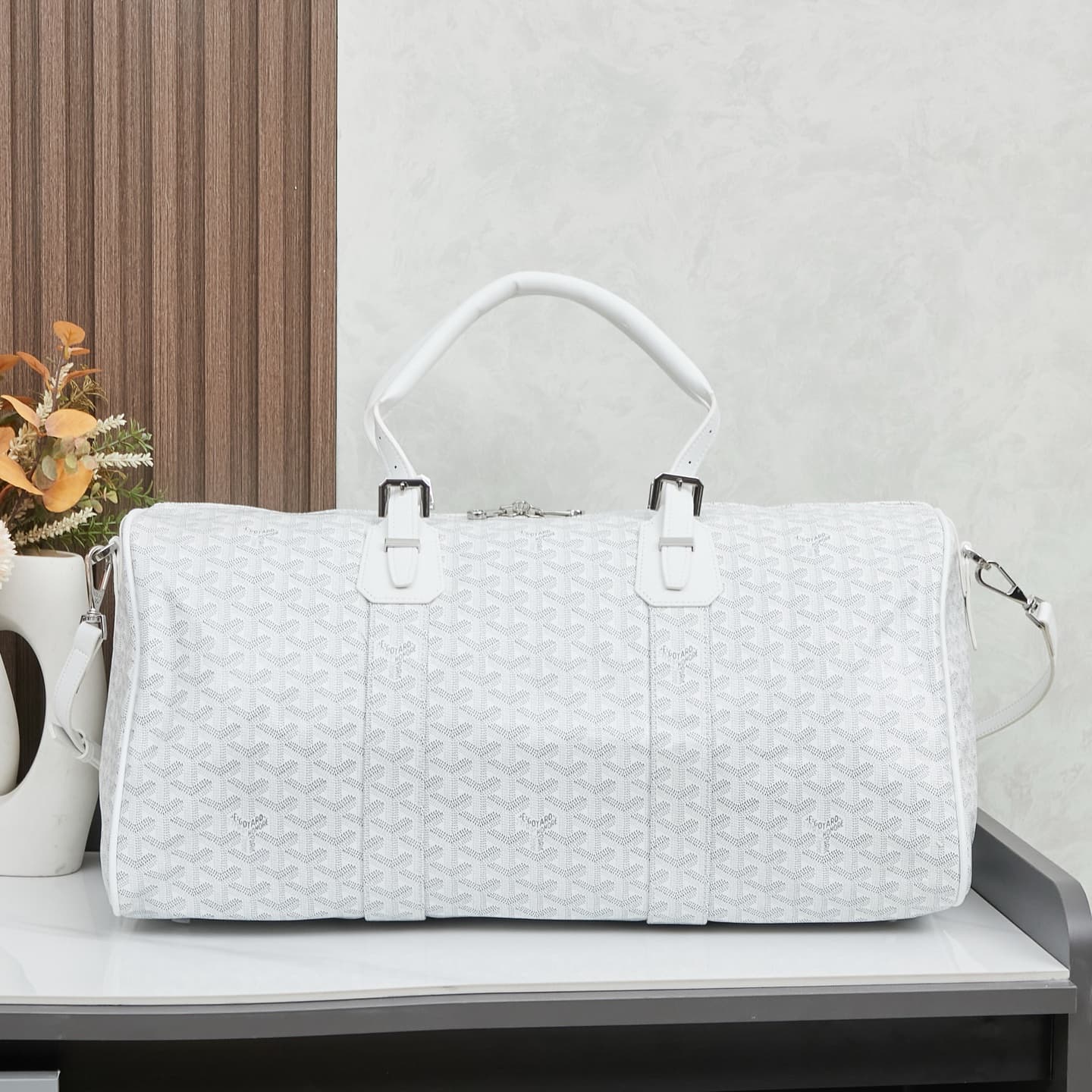 Goyard Grey Medium Crossbody Bag