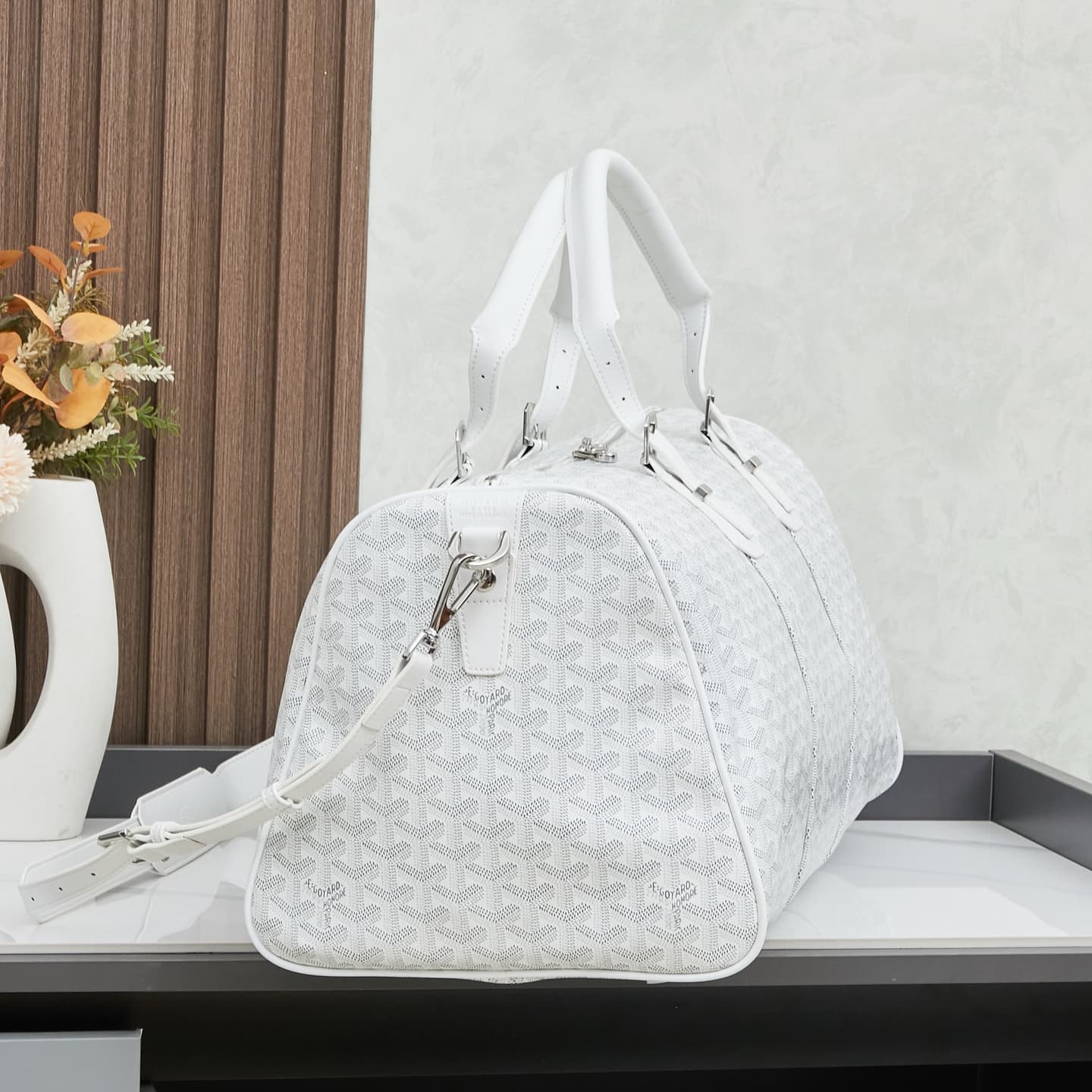 Goyard Grey Medium Crossbody Bag