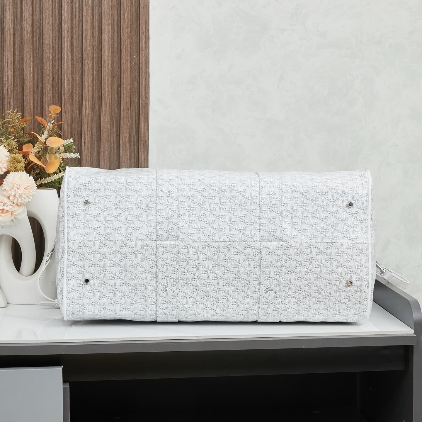 Goyard Grey Medium Crossbody Bag