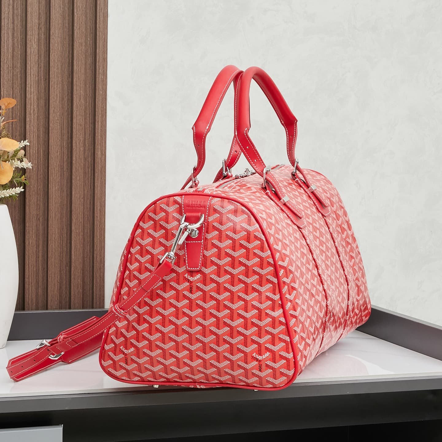 Goyard Grey Medium Crossbody Bag