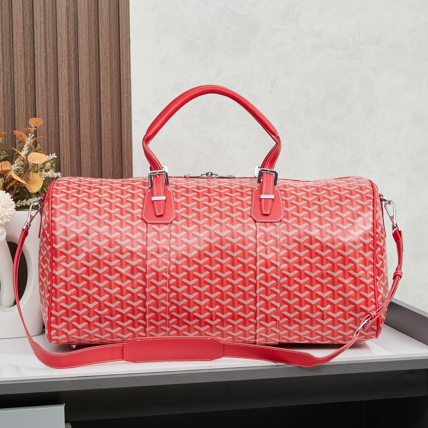 Goyard Grey Medium Crossbody Bag