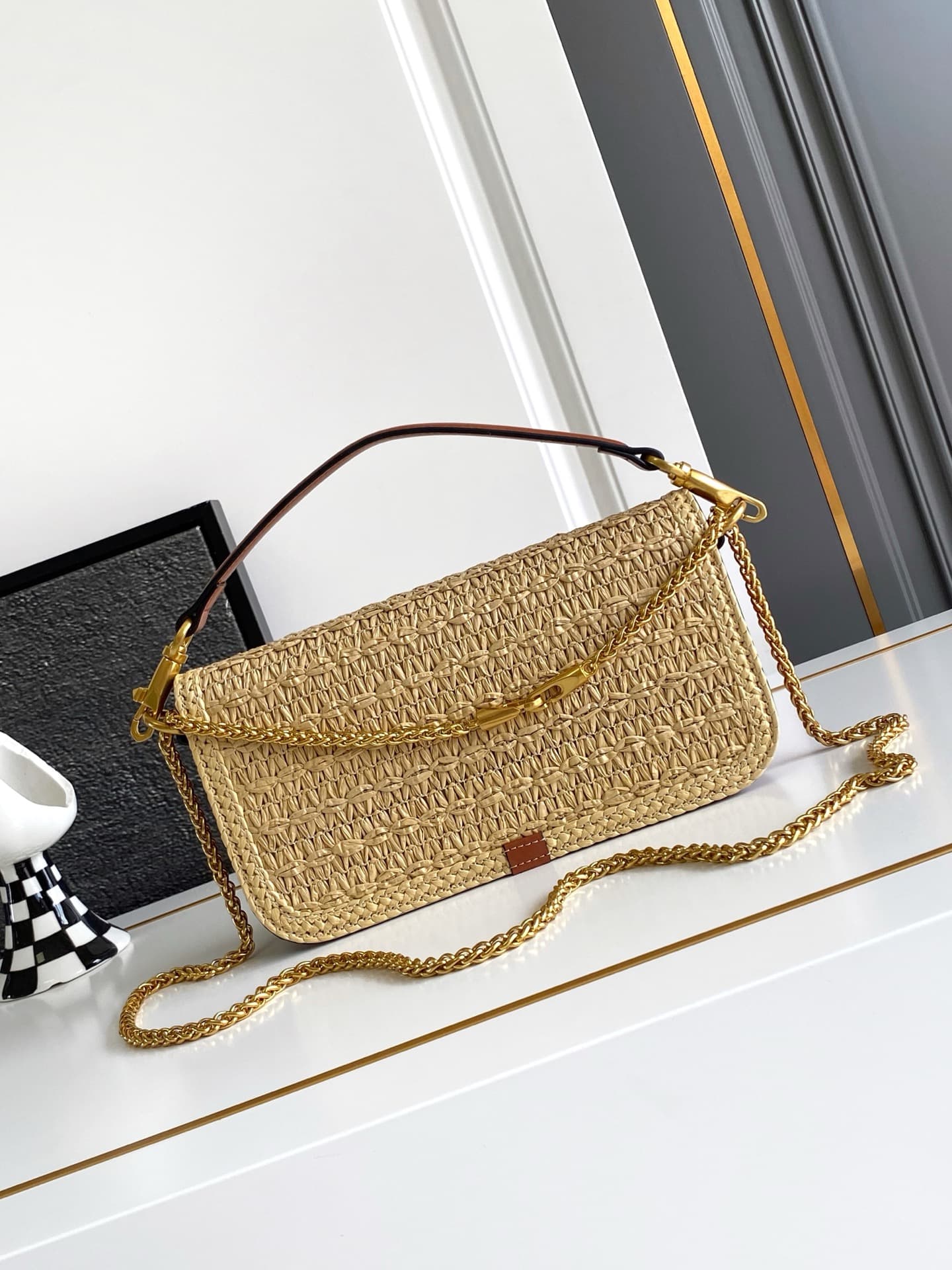 Valentino Gold Pouch 9821