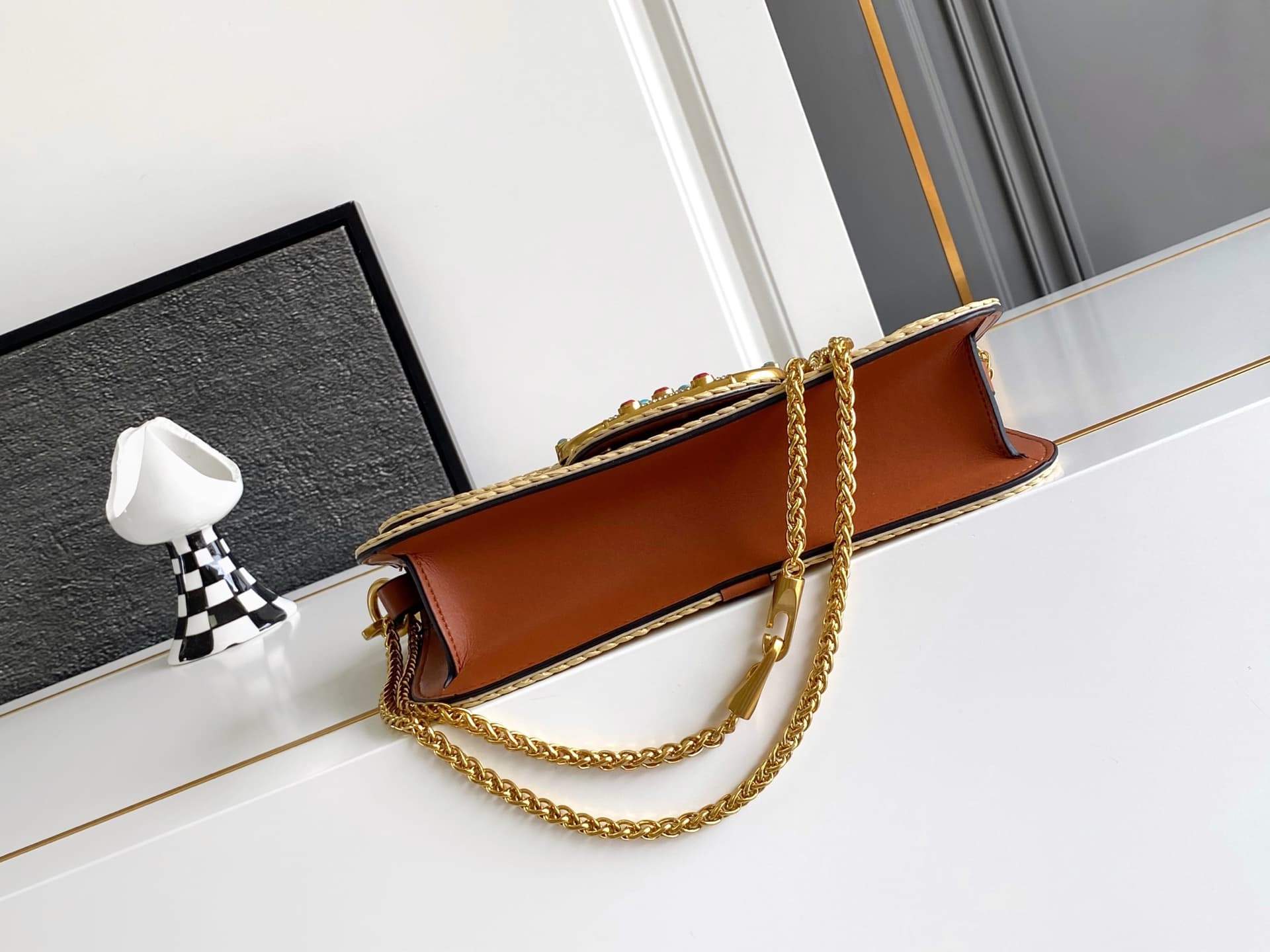 Valentino Gold Pouch 9821
