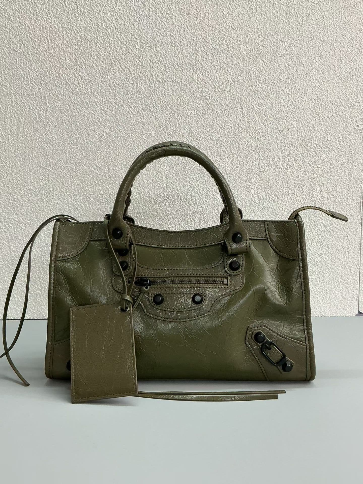 Balenciaga Medium Le City Moto Bag 50025