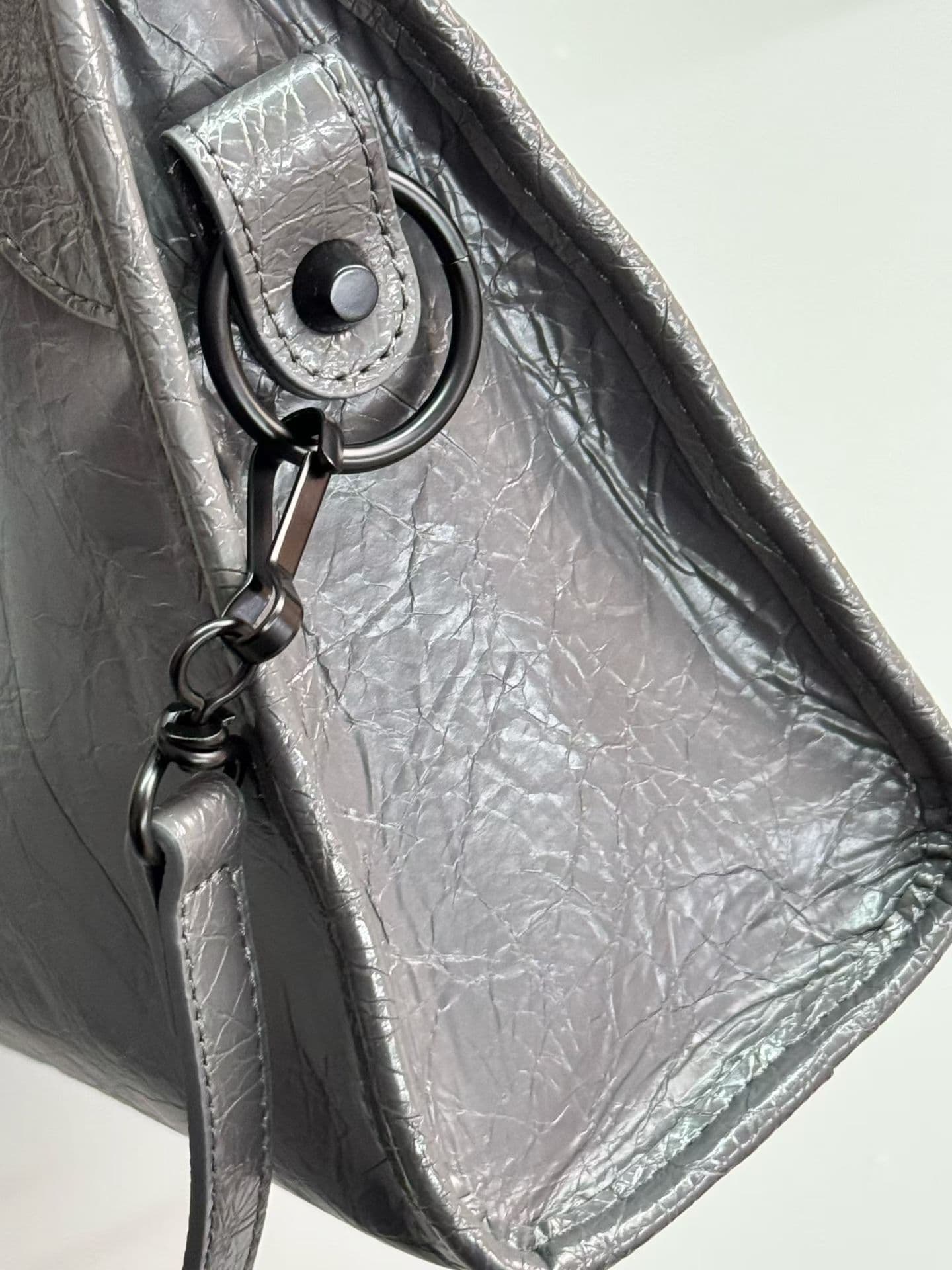 Balenciaga Le City Moto Bag 中号 中号灰 50025
