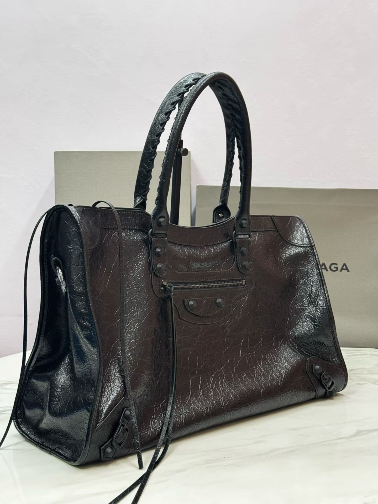 Balenciaga Le City Moto Bag 加大号 50025