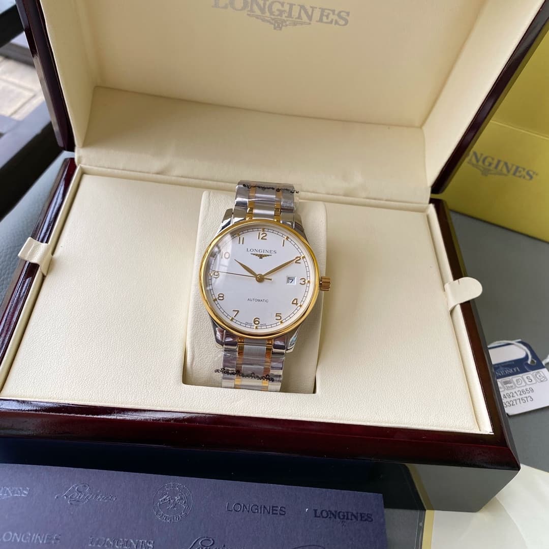 Longines White Watch