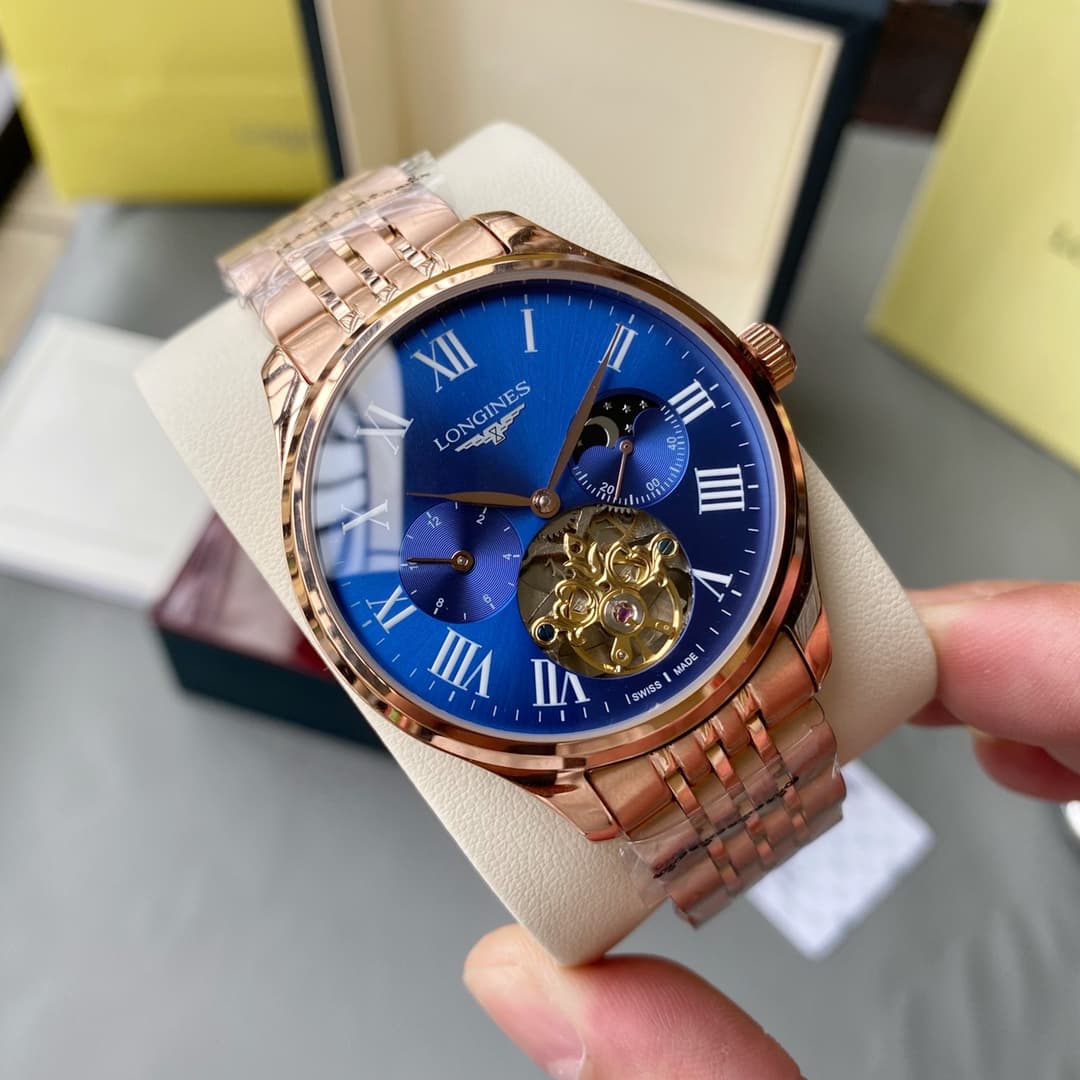 Longines White Watch