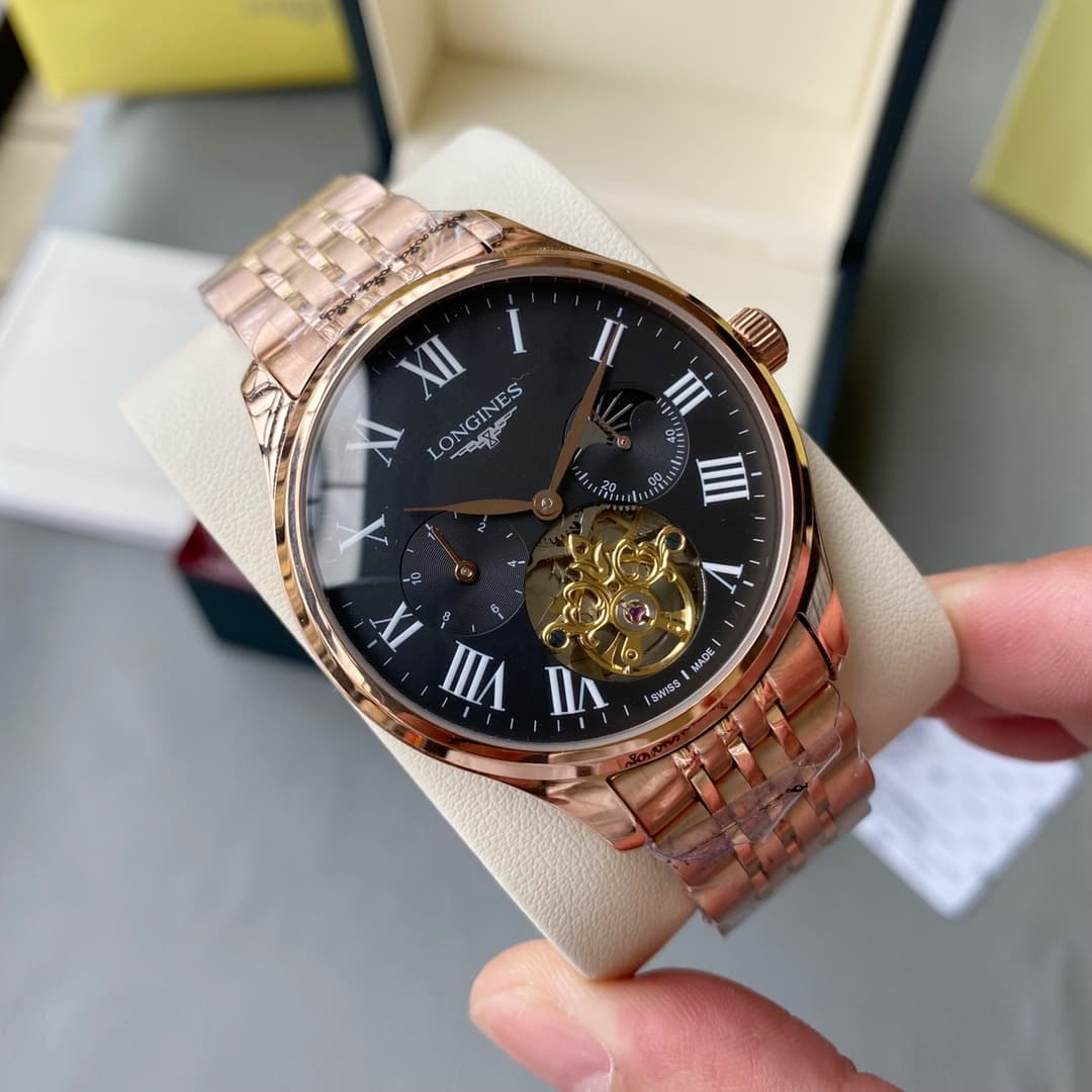Longines White Watch