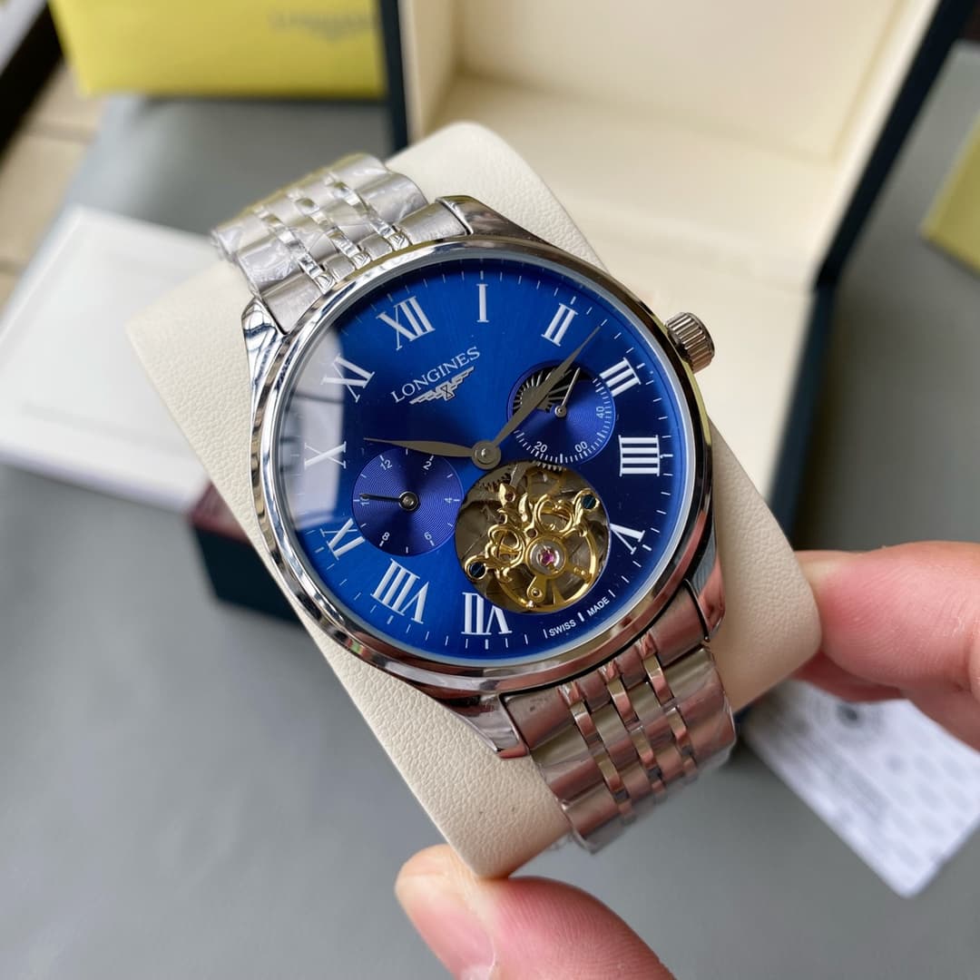 Longines White Watch