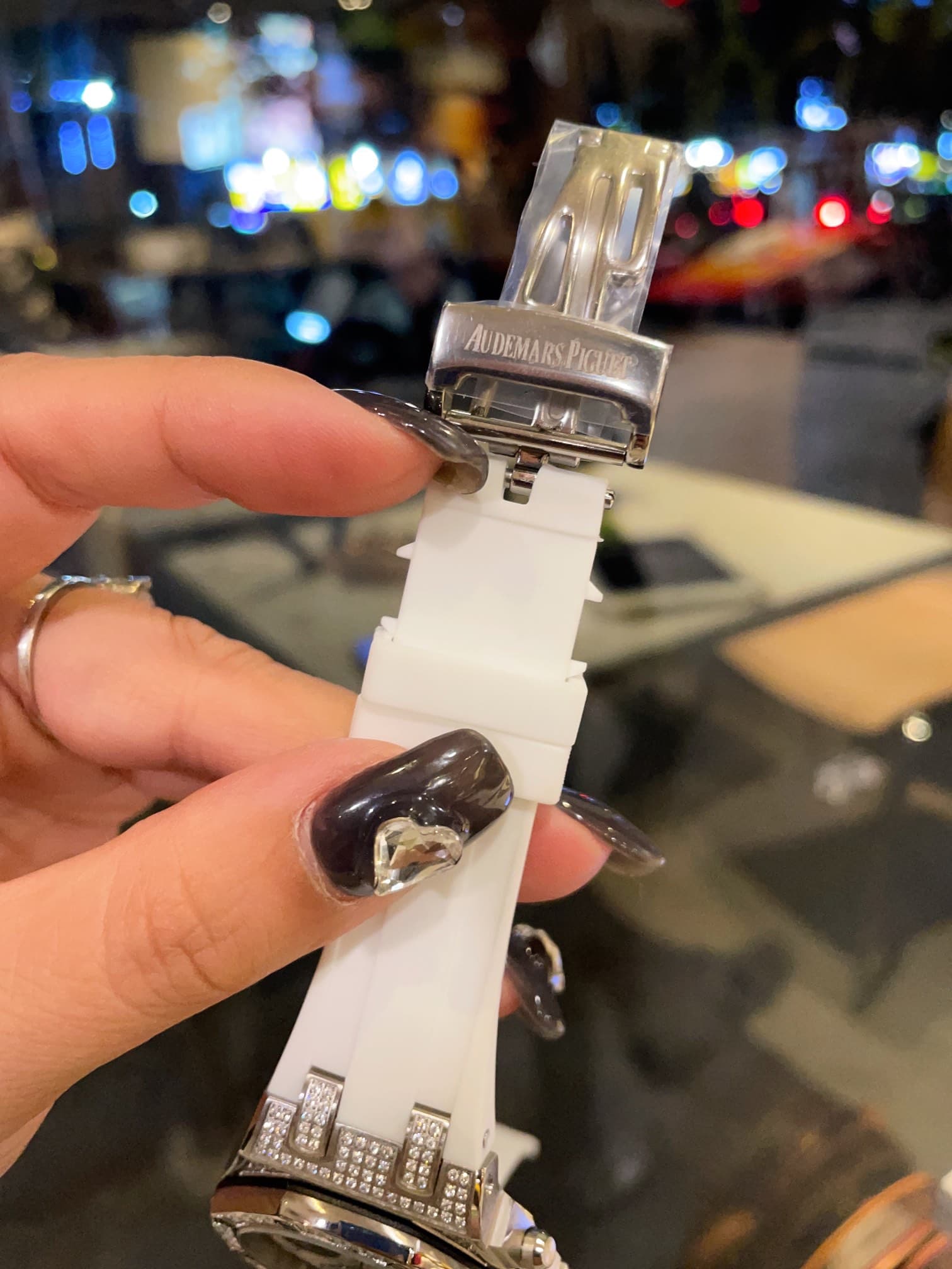 Audemars Piguet White Watch