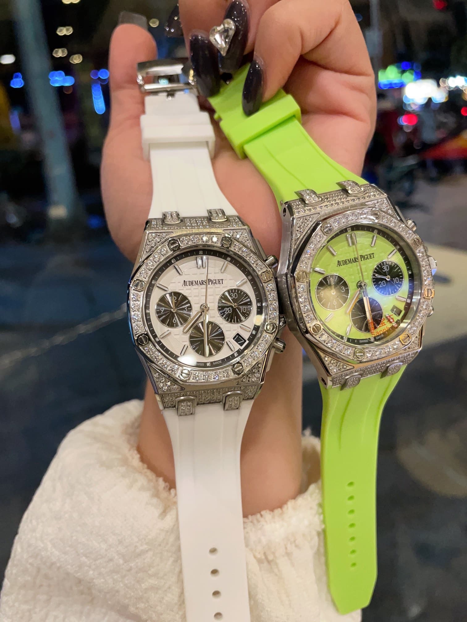 Audemars Piguet White Watch