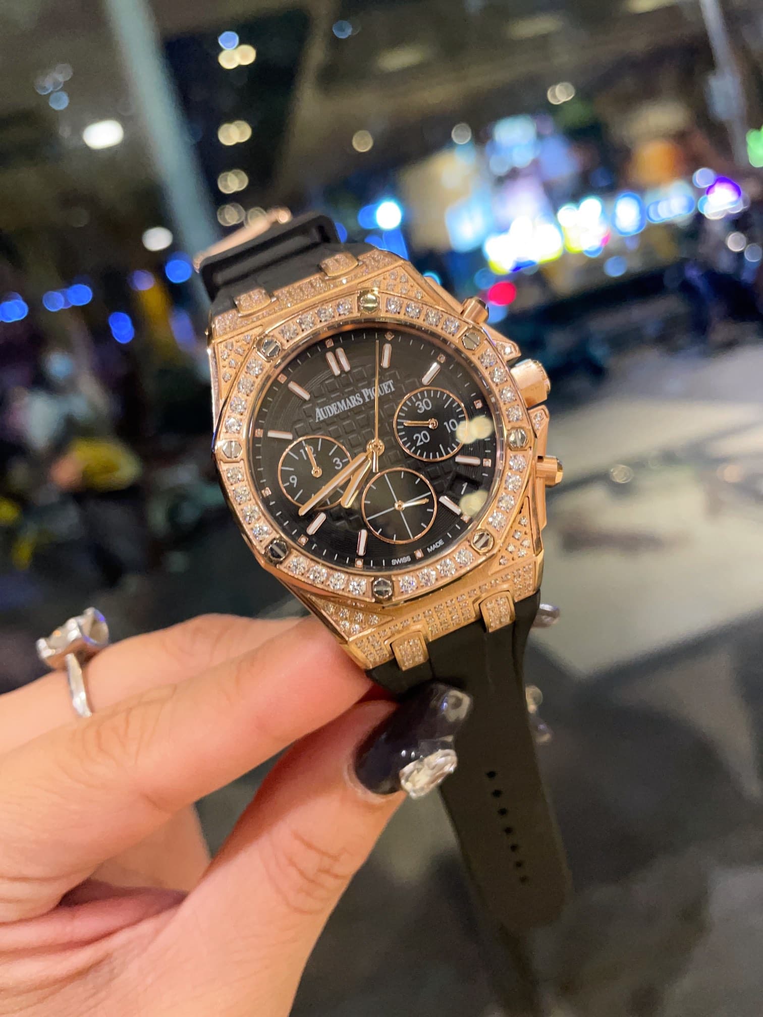 Audemars Piguet White Watch