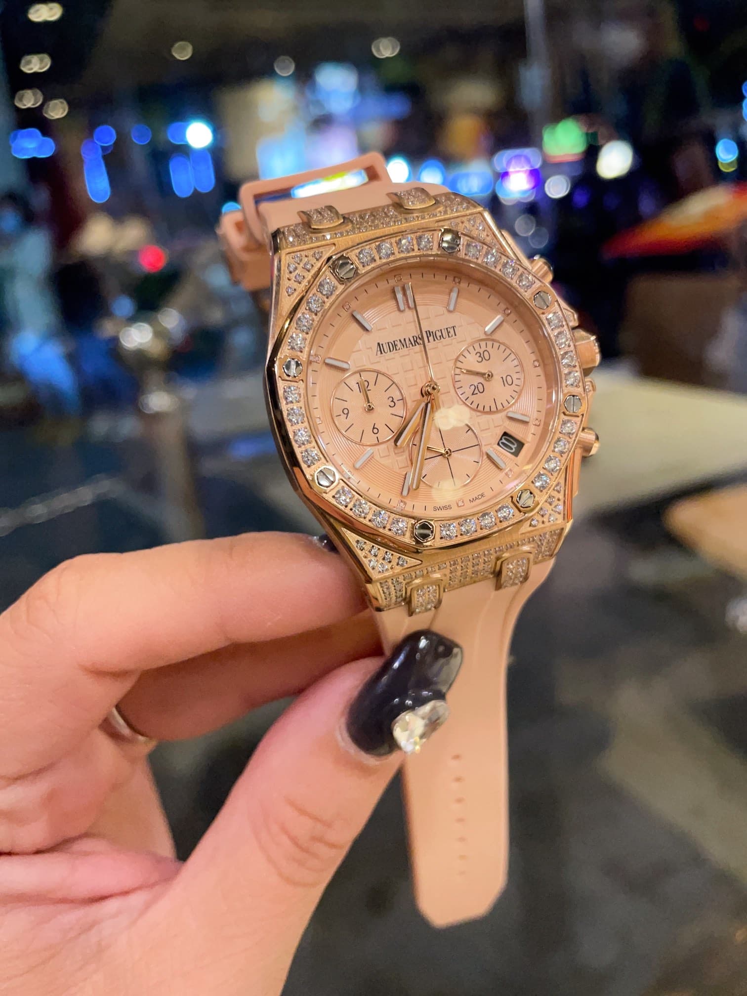 Audemars Piguet White Watch