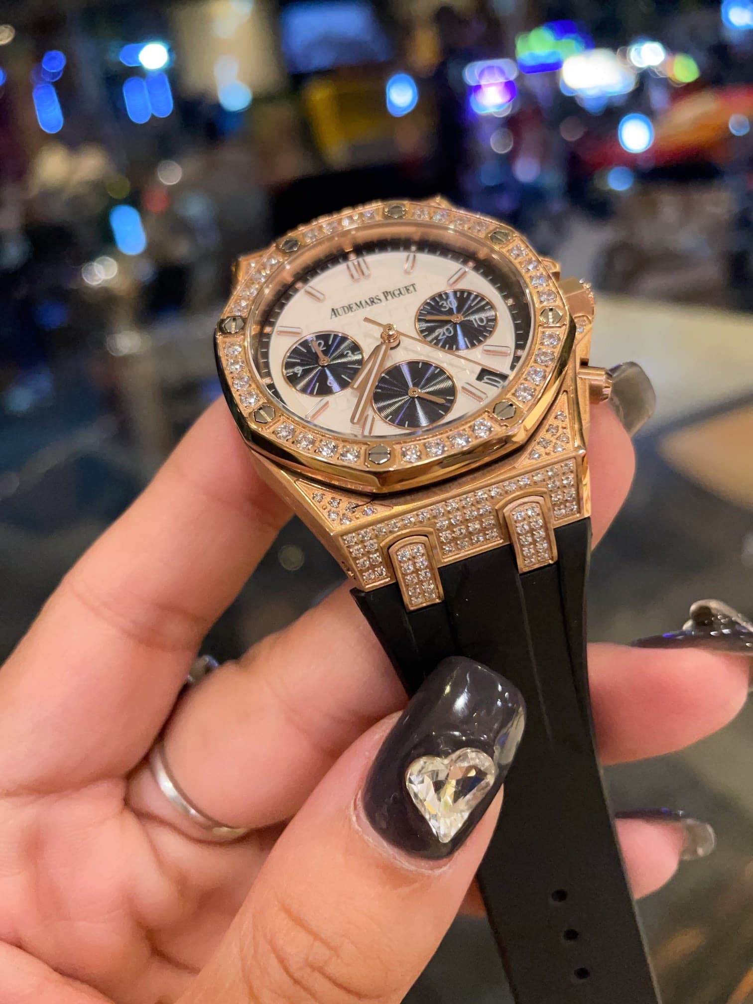 Audemars Piguet White Watch