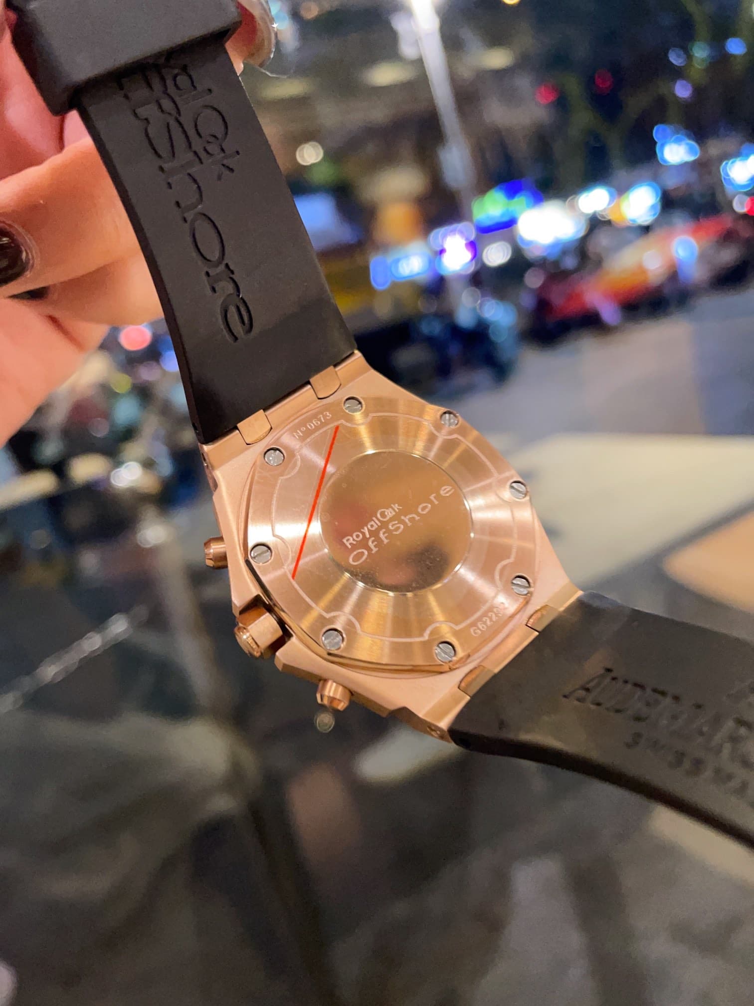 Audemars Piguet White Watch