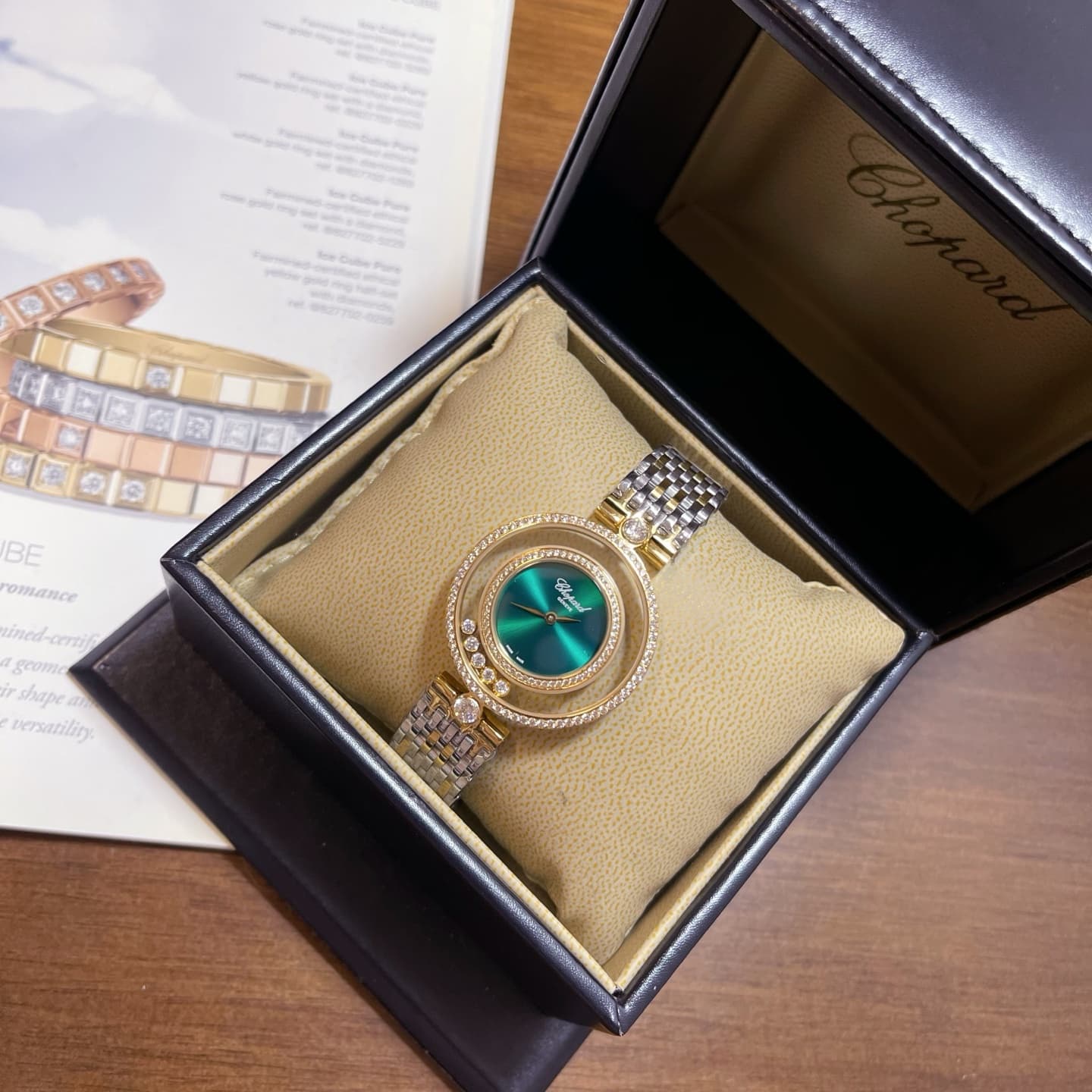 Luxury Brand Gold Watch