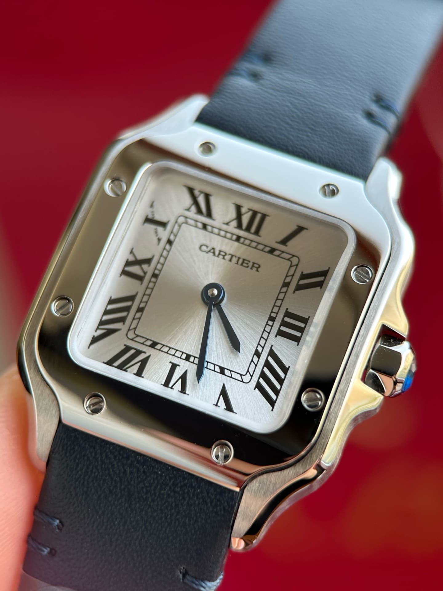 Cartier Grey Small Belt WSSA0082