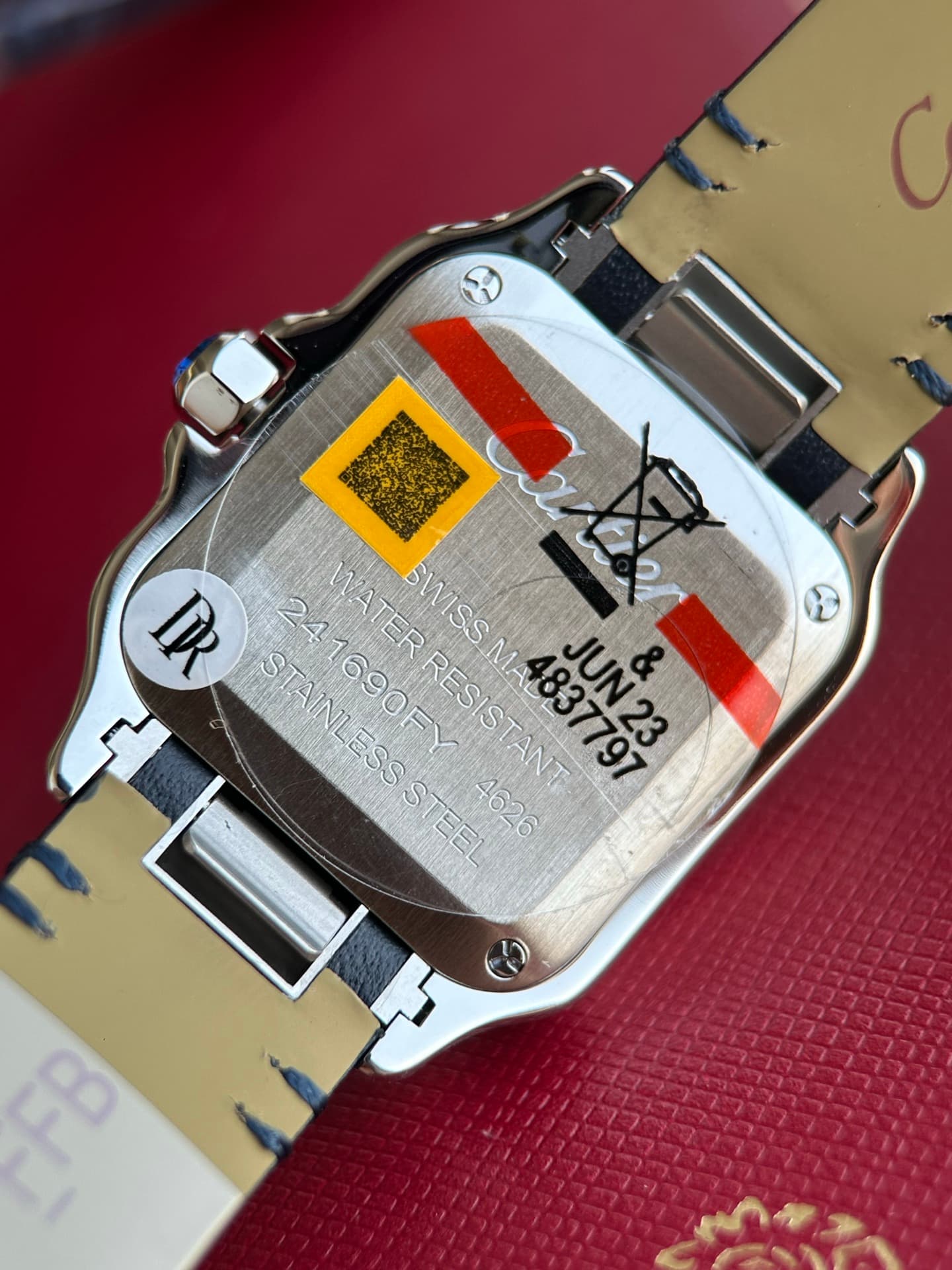 Cartier Grey Small Belt WSSA0082
