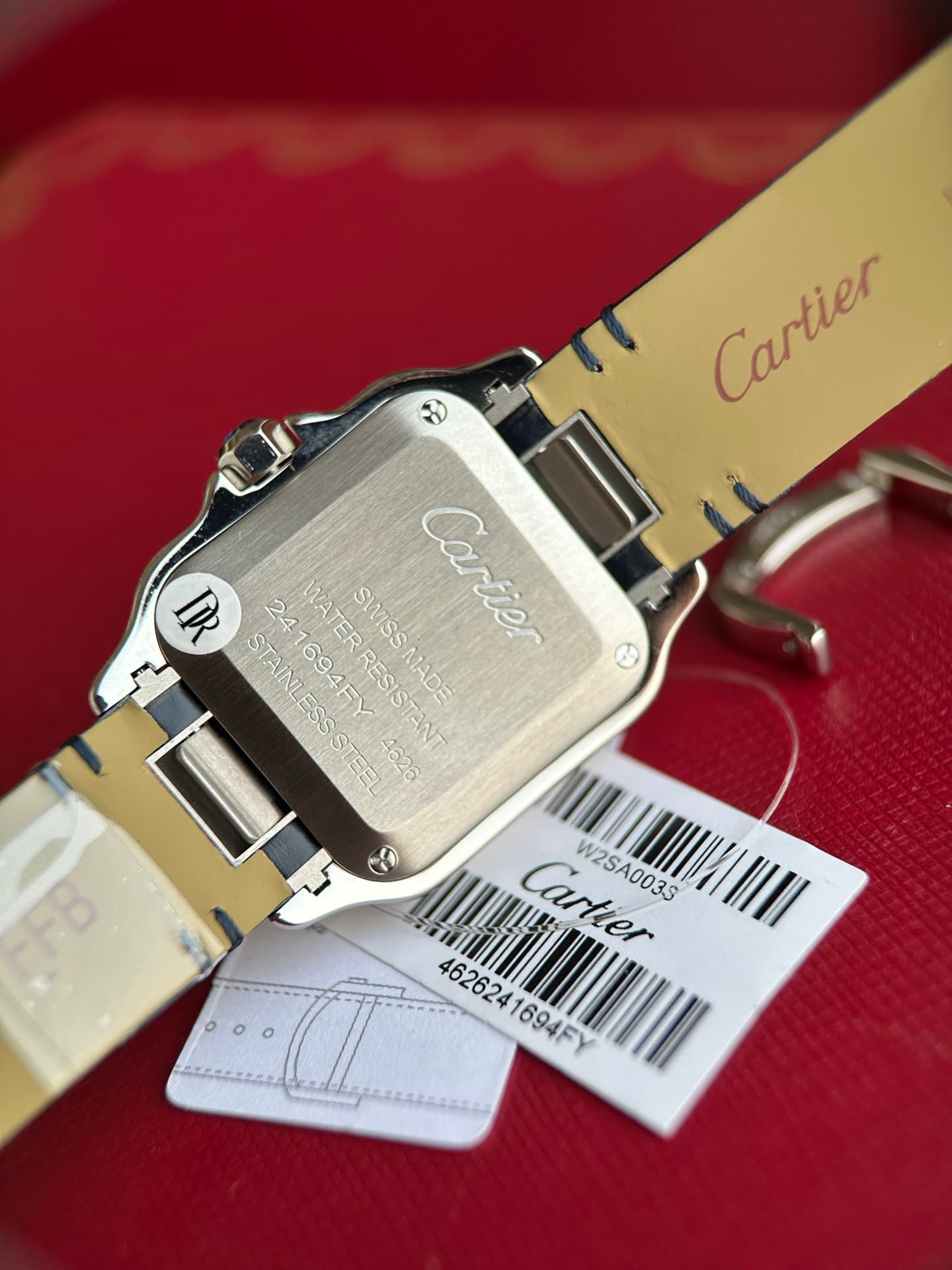 Cartier Grey Small Belt WSSA0082