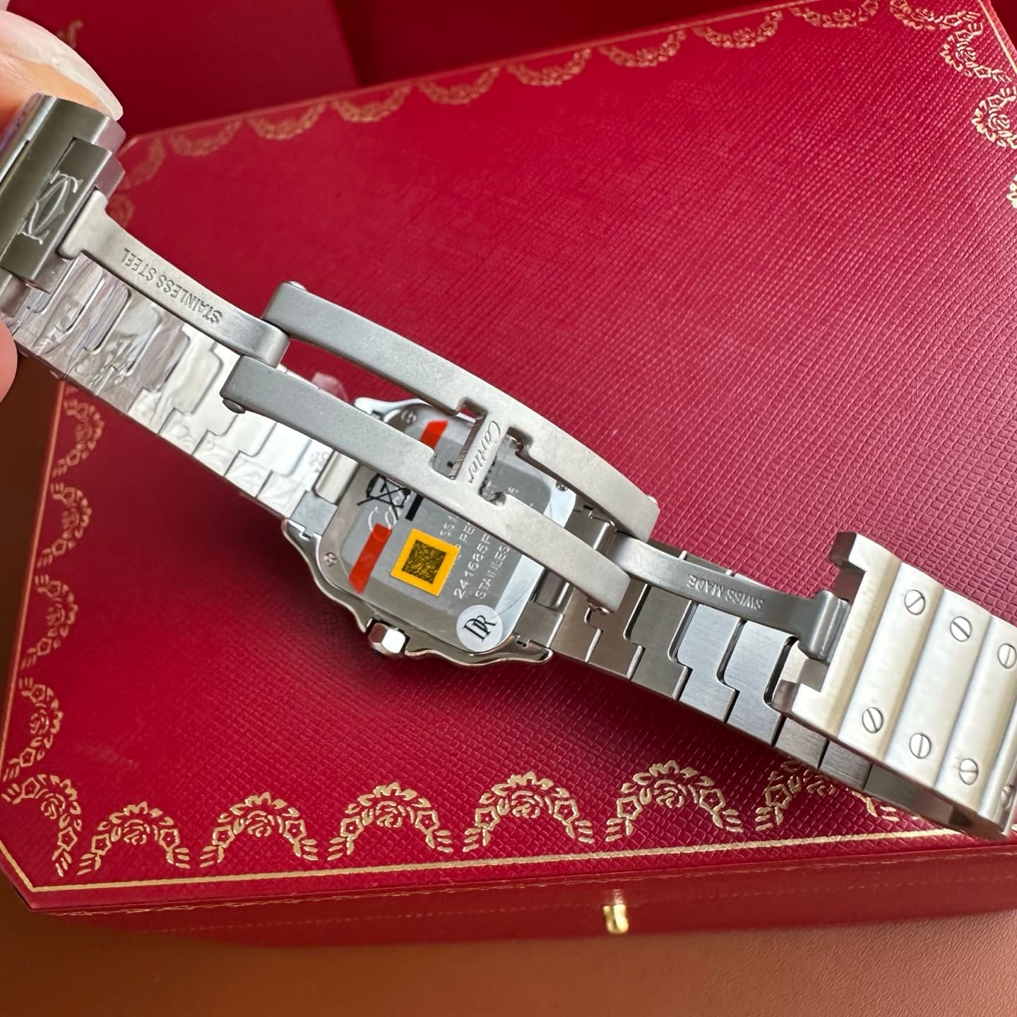 Cartier Grey Small Belt WSSA0082