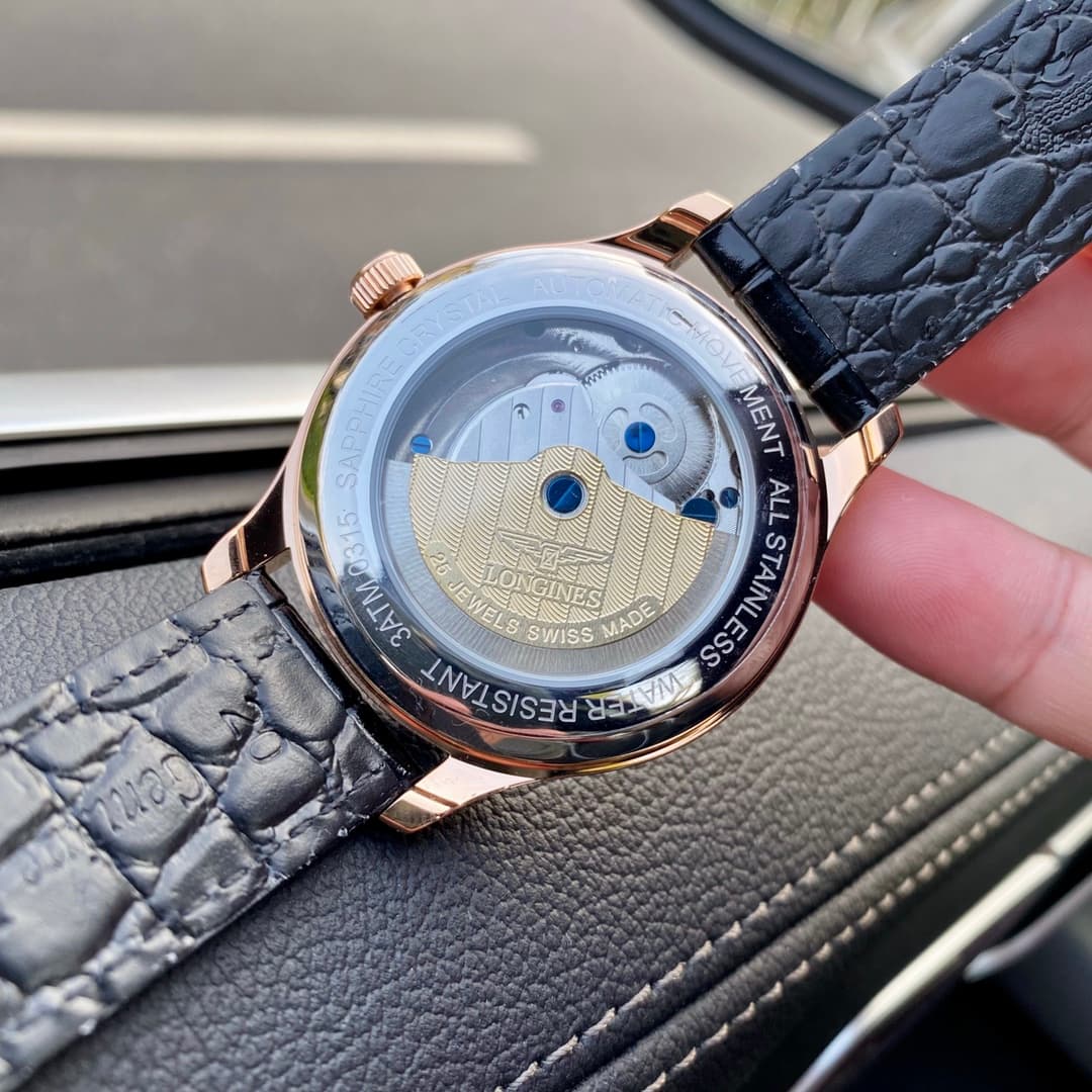 Longines White Watch