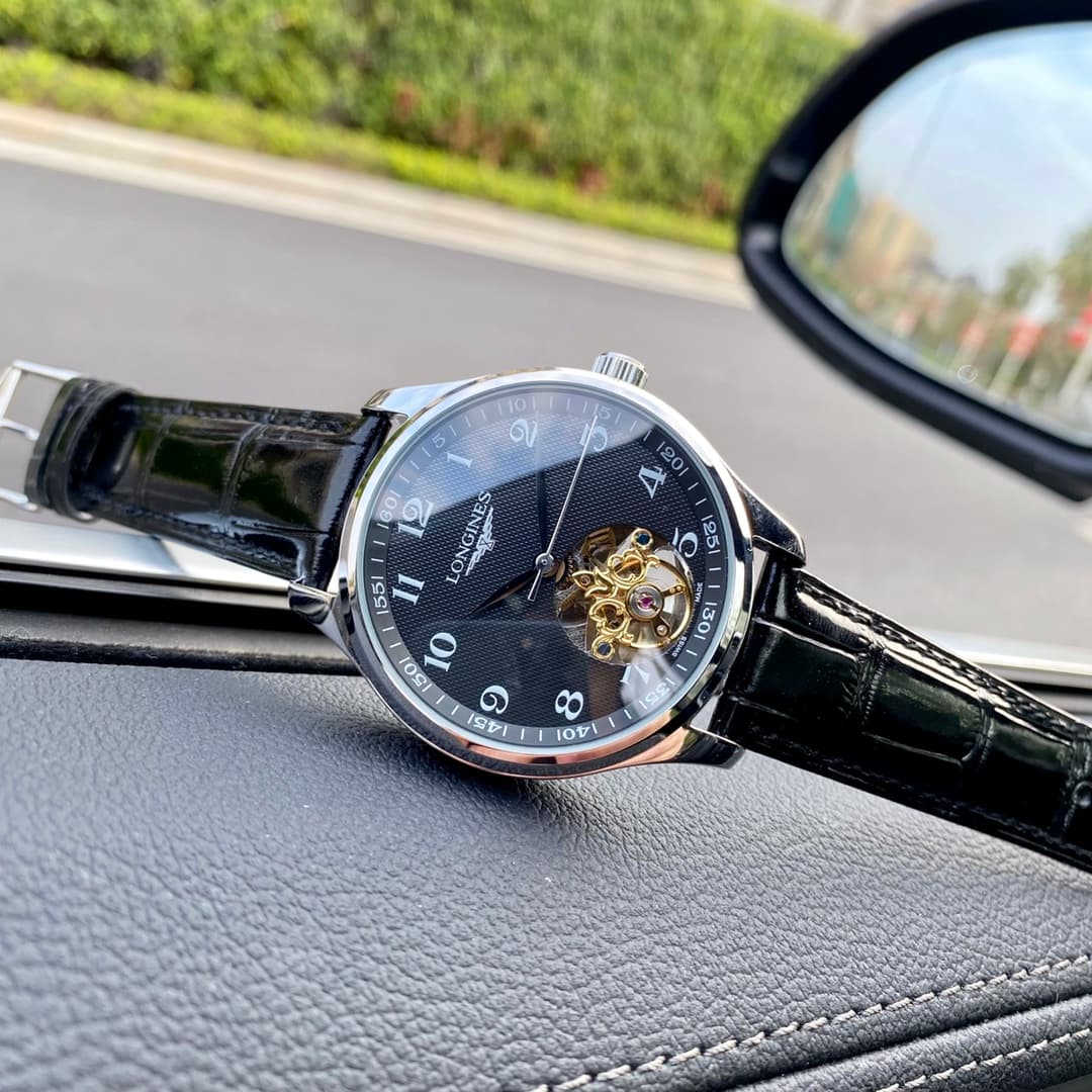 Longines White Watch