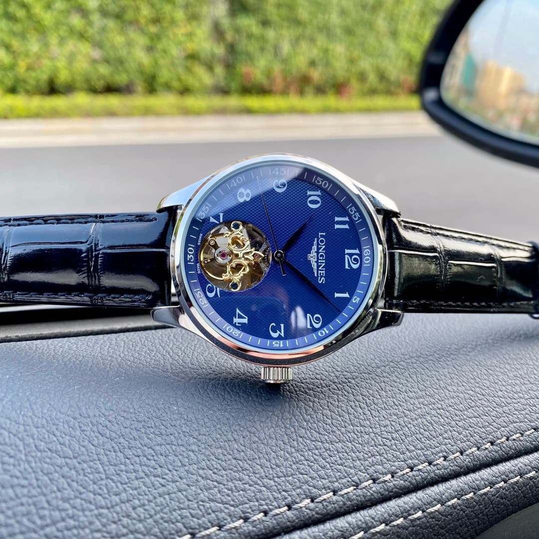 Longines White Watch