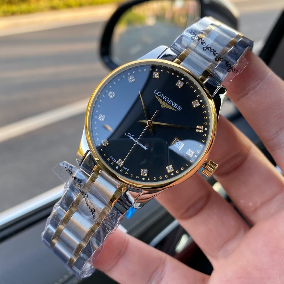 Longines White Watch