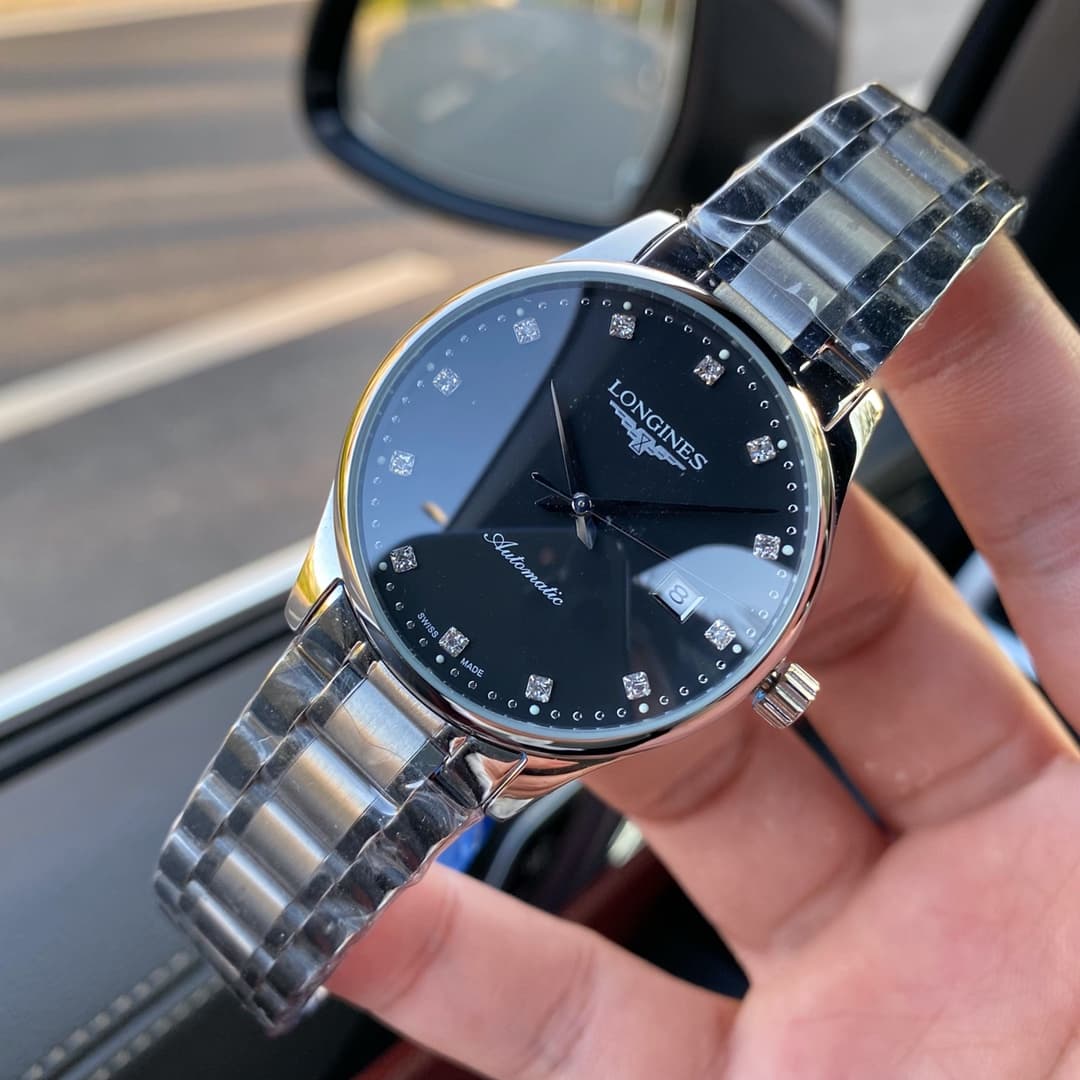 Longines White Watch