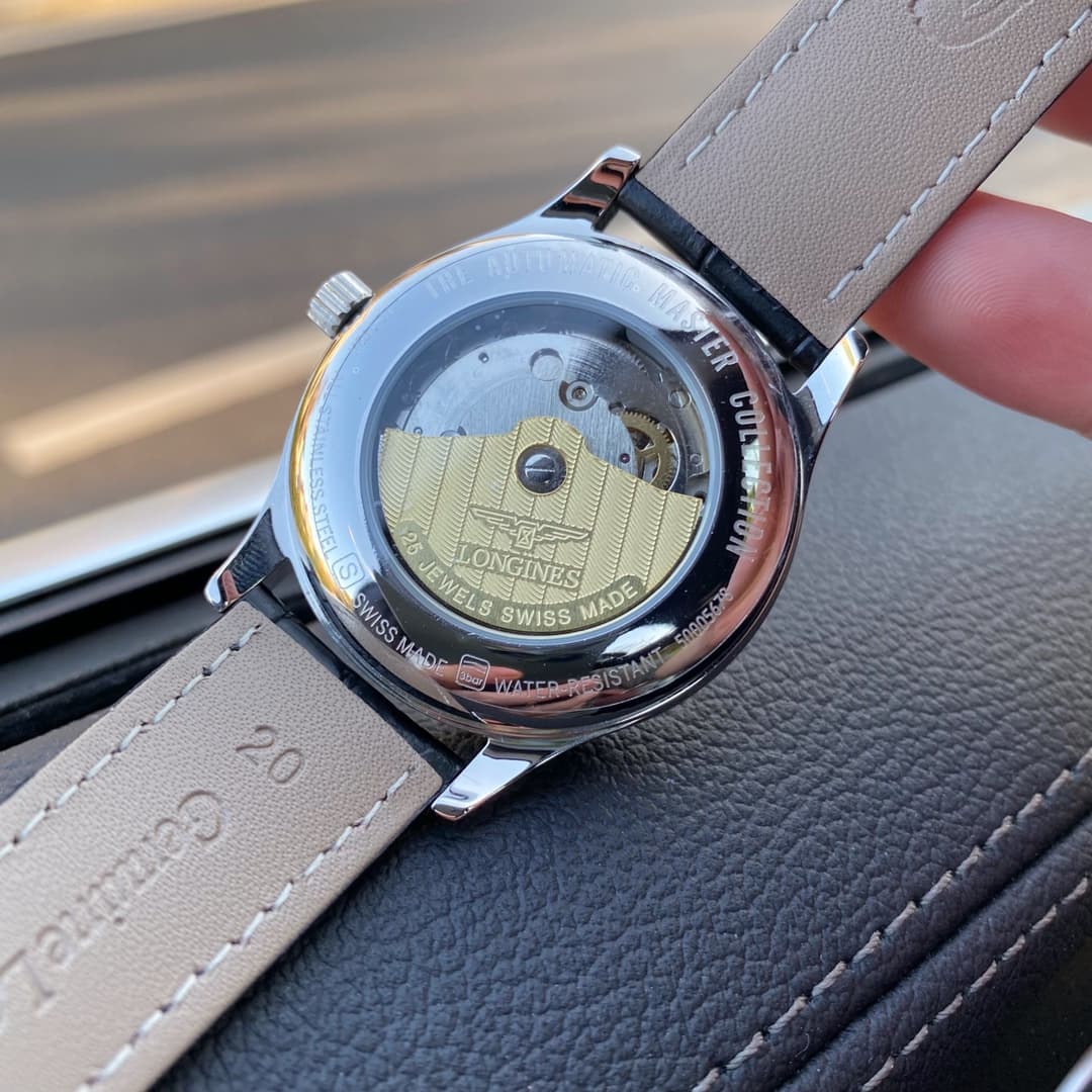 Longines White Watch