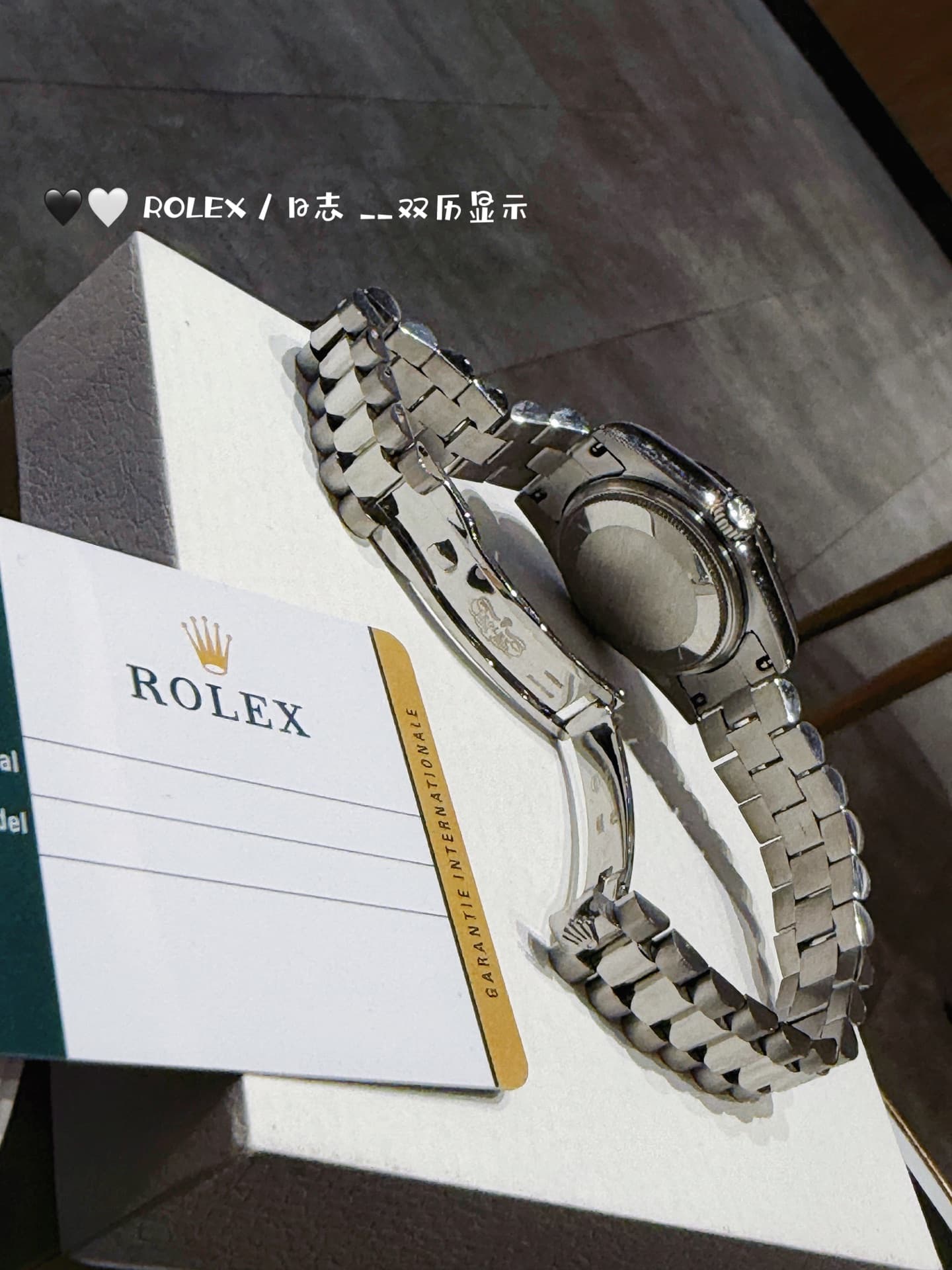 Rolex White Watch
