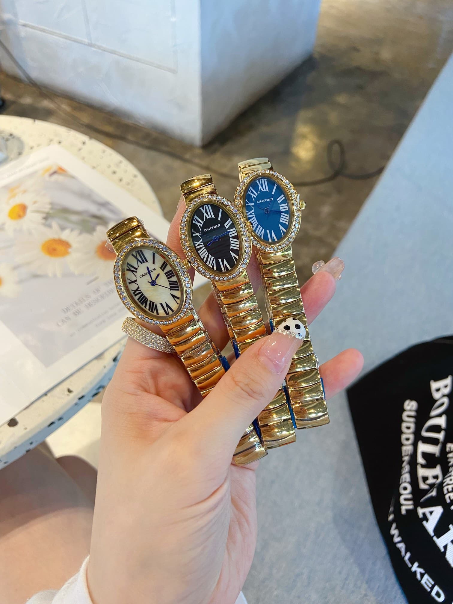 Cartier Blue Watch