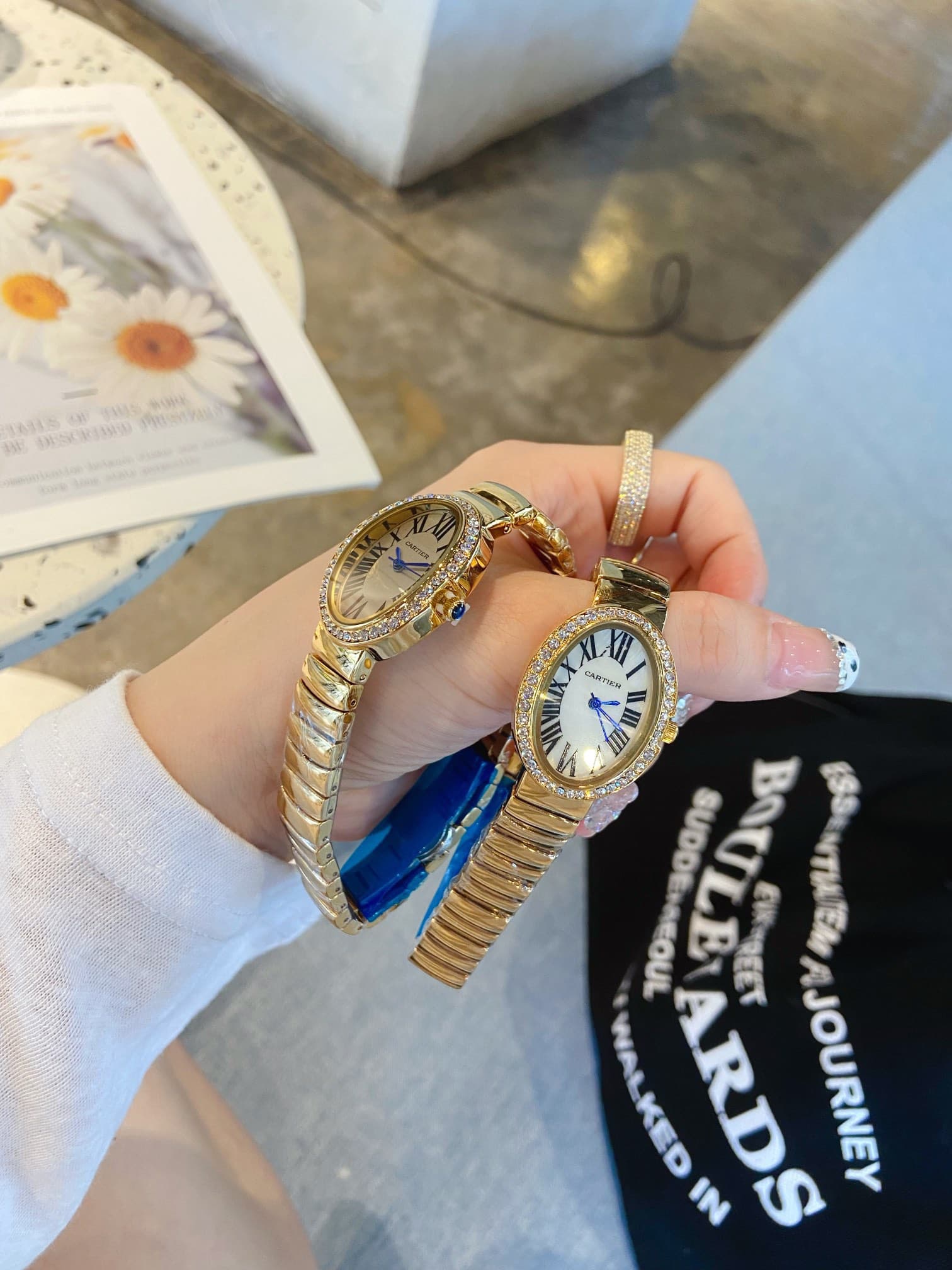 Cartier Blue Watch