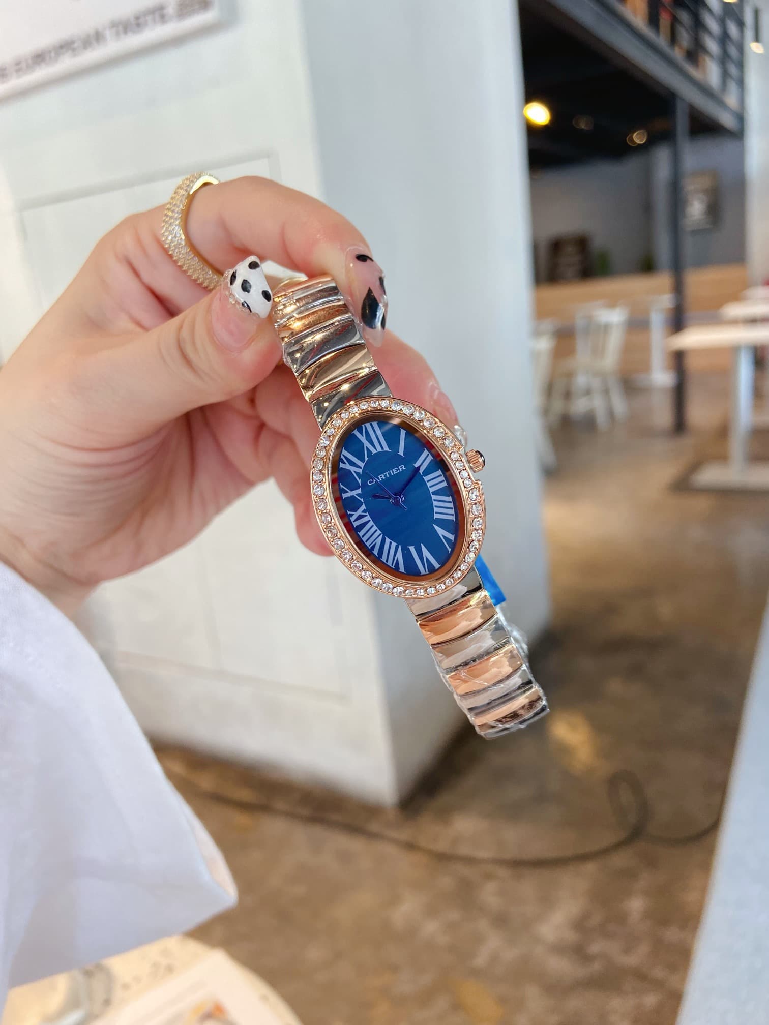 Cartier Blue Watch