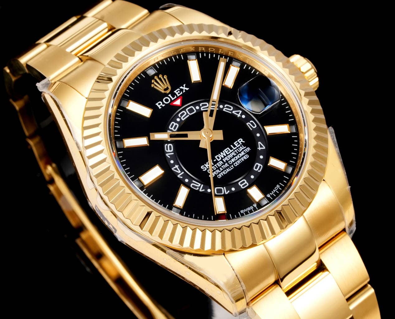 Rolex Blue Watch