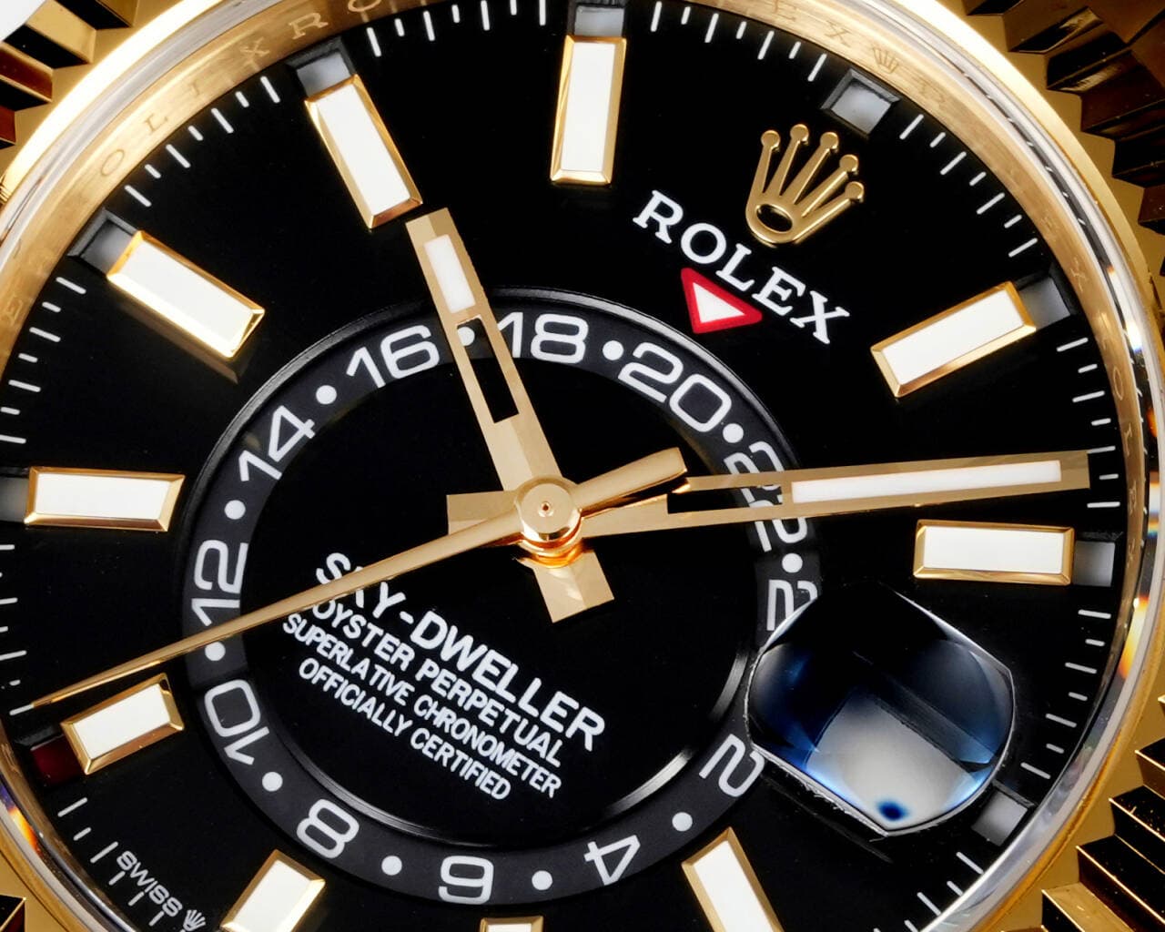 Rolex Blue Watch