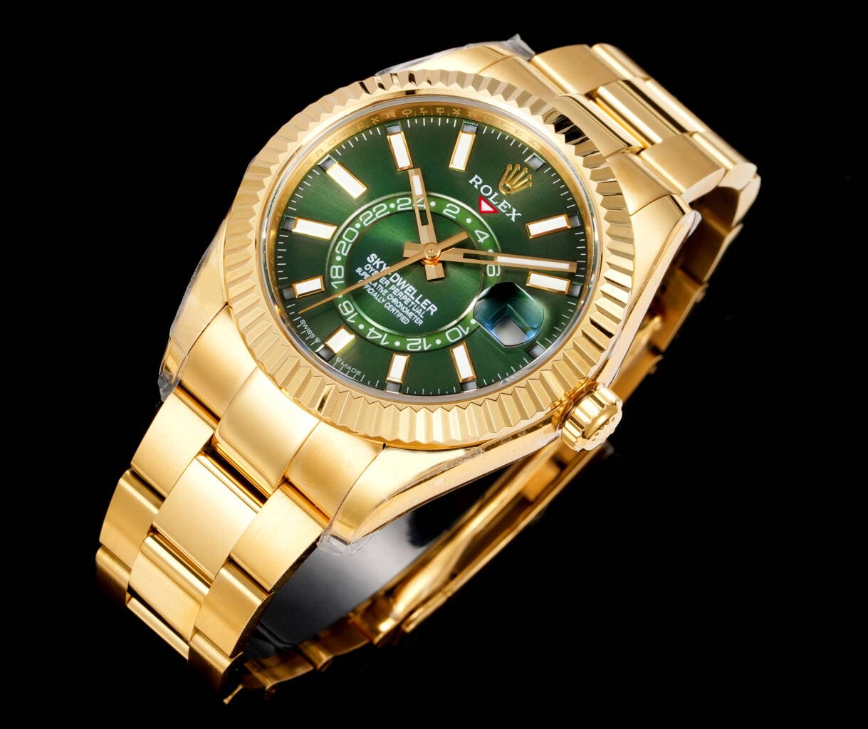 Rolex Blue Watch